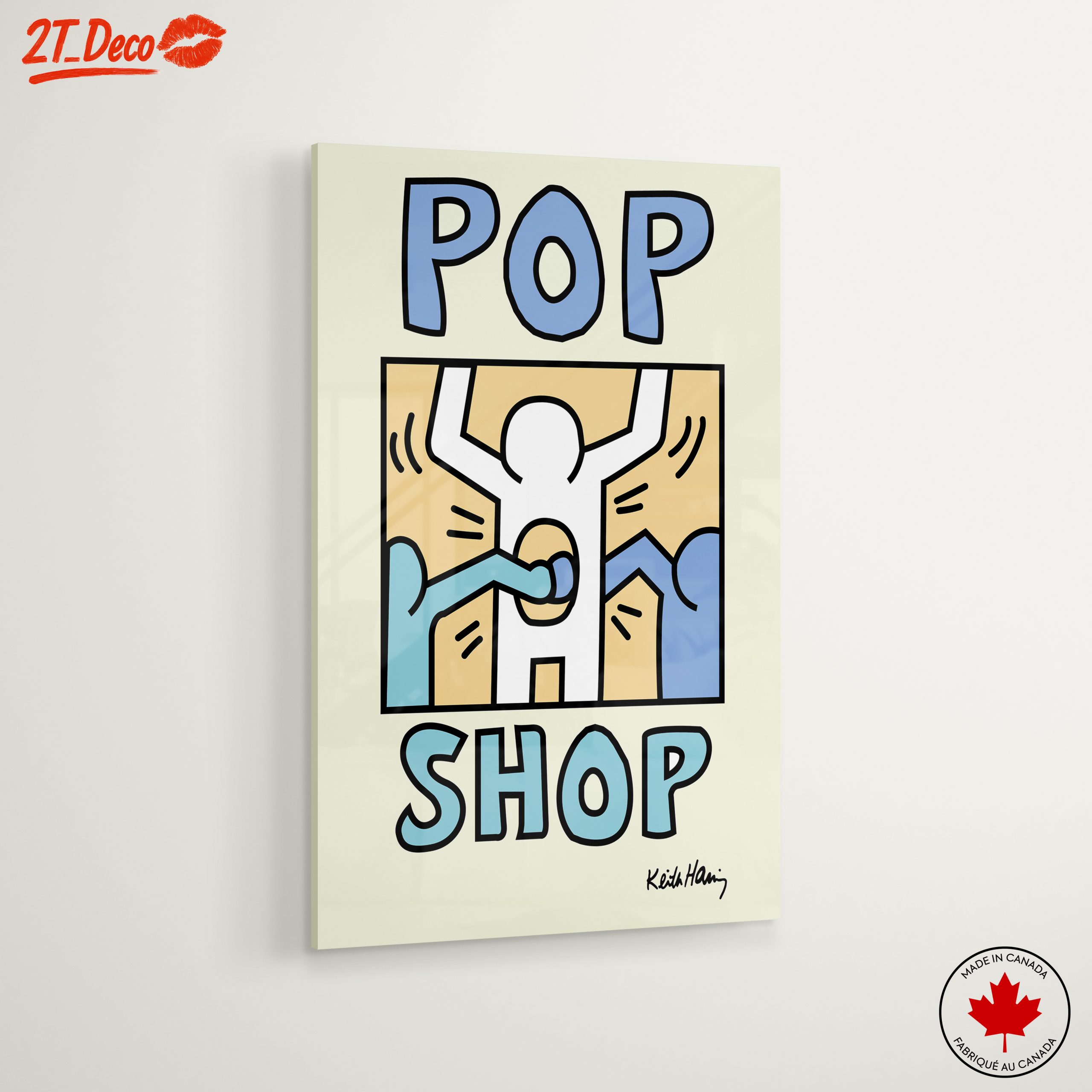 Playful Pop Art Illustration by Keith Haring - Image 6