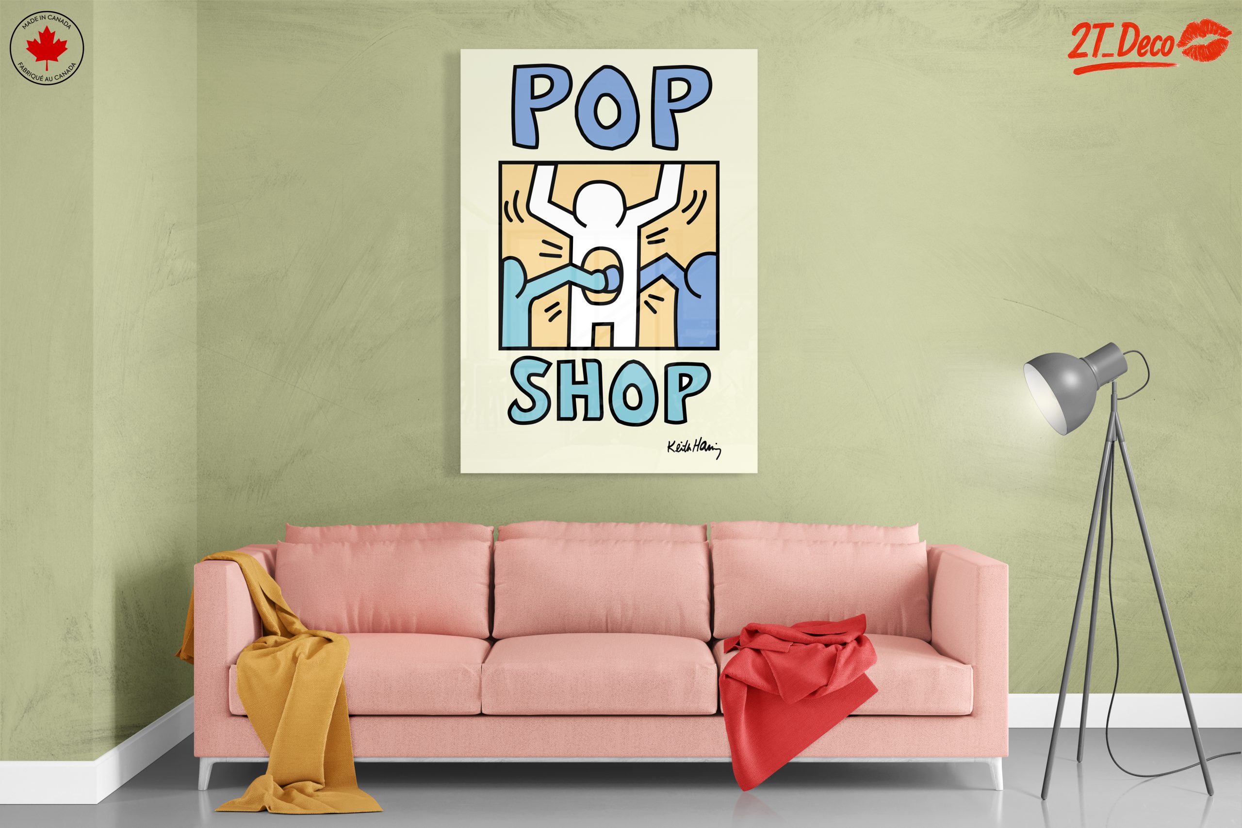 Playful Pop Art Illustration by Keith Haring - Image 7