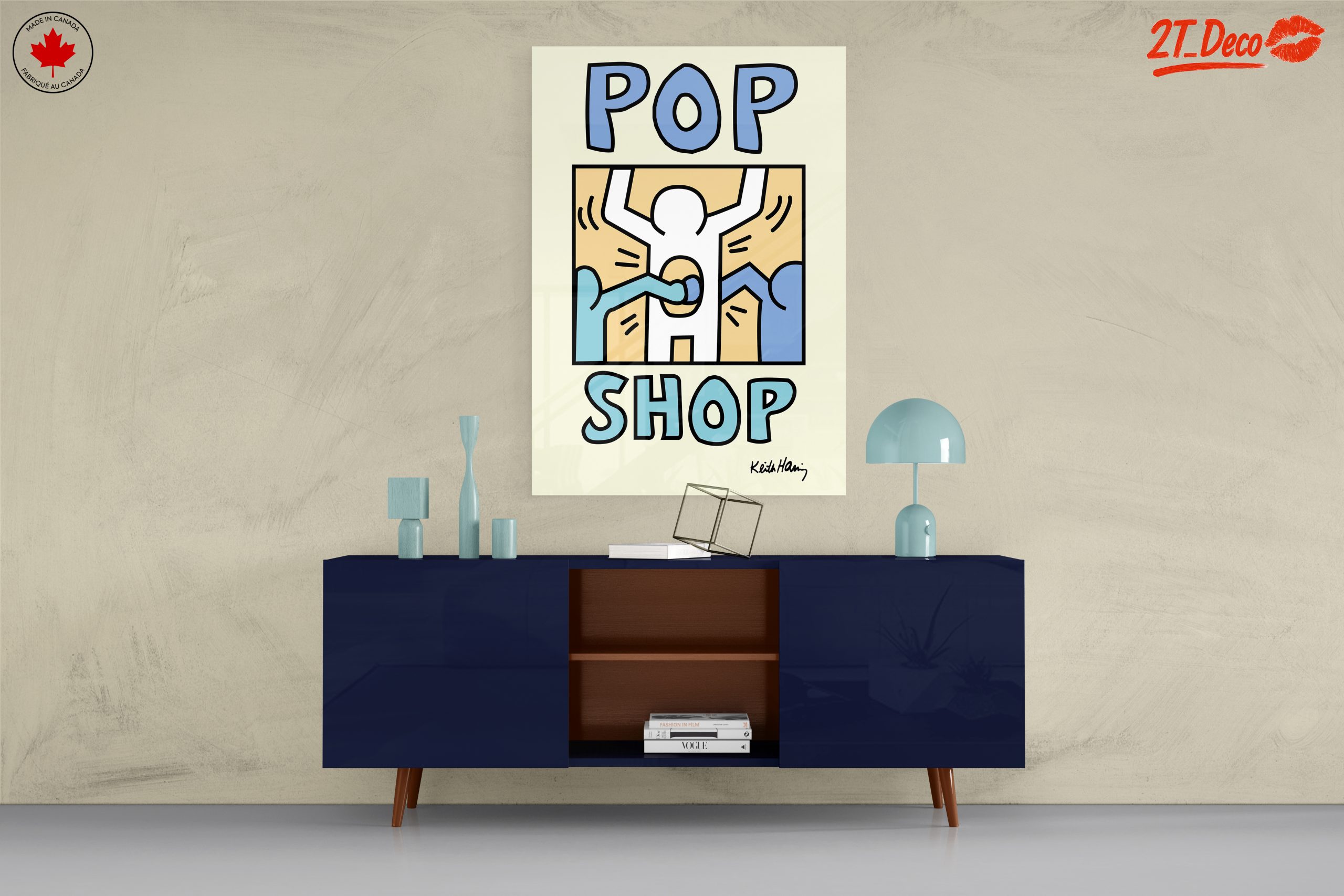 Playful Pop Art Illustration by Keith Haring - Image 8