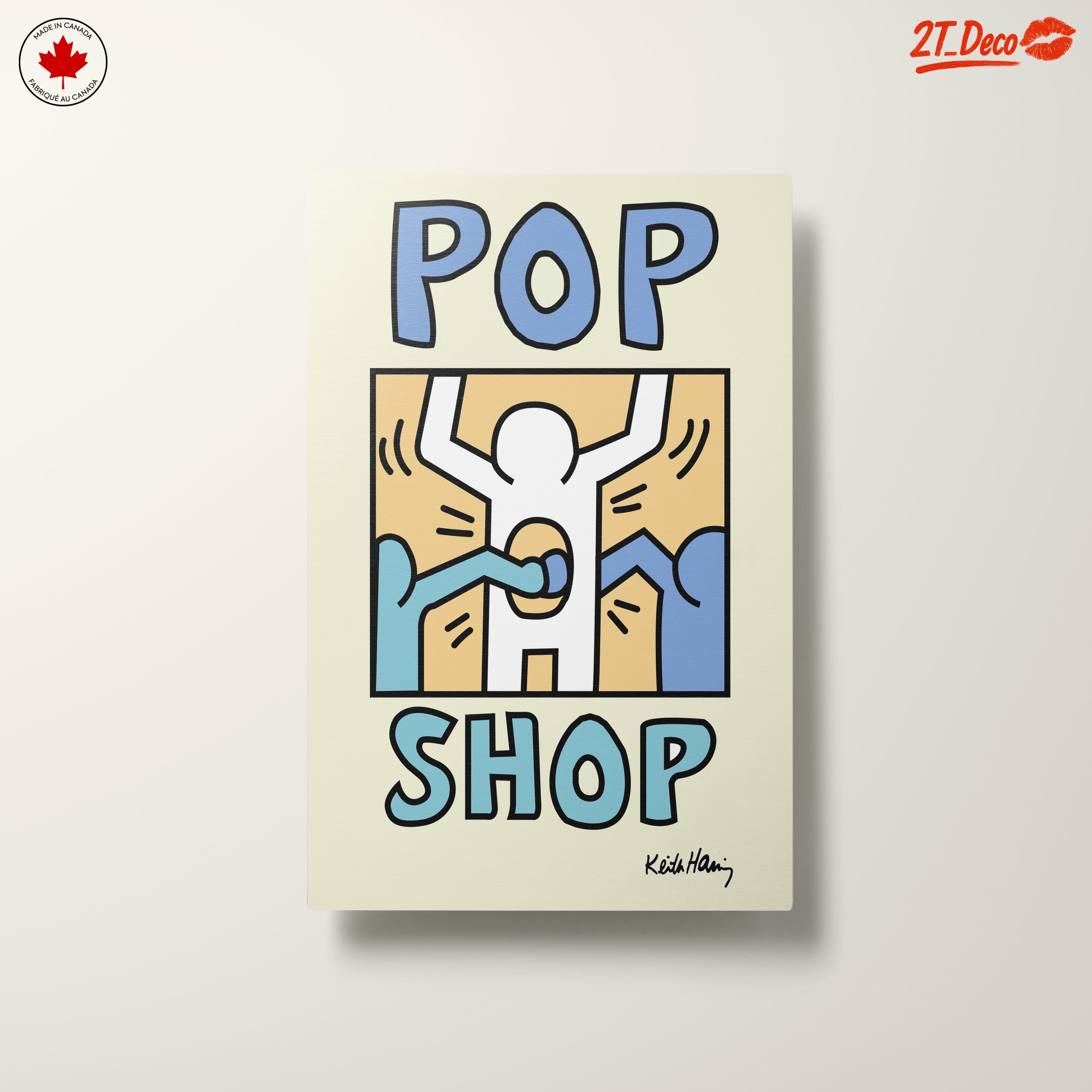 Playful Pop Art Illustration by Keith Haring - Image 10