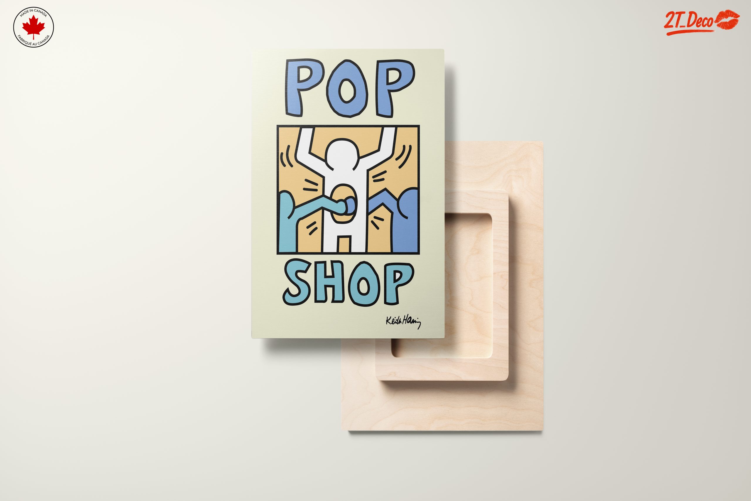 Playful Pop Art Illustration by Keith Haring - Image 11