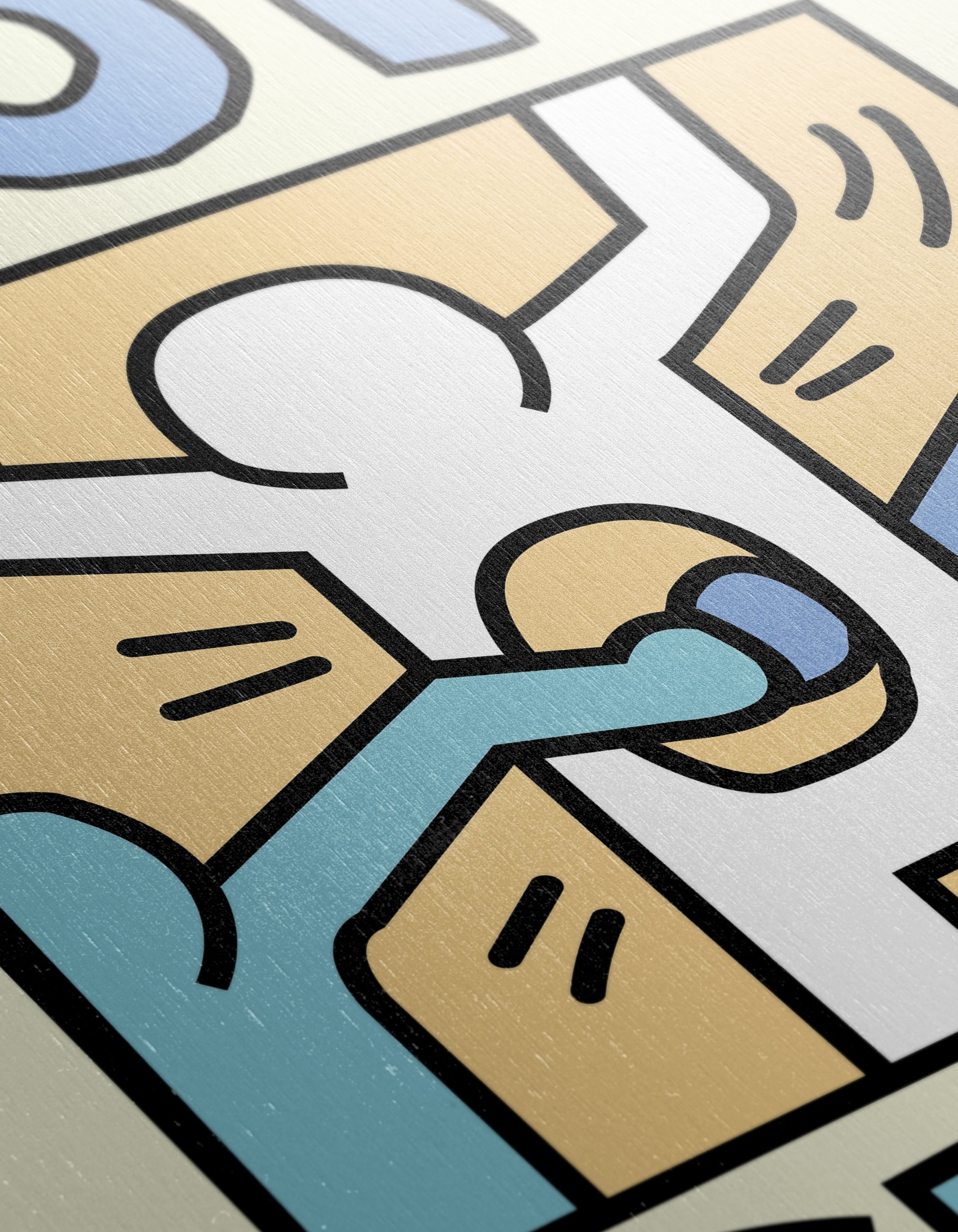 Playful Pop Art Illustration by Keith Haring - Image 12