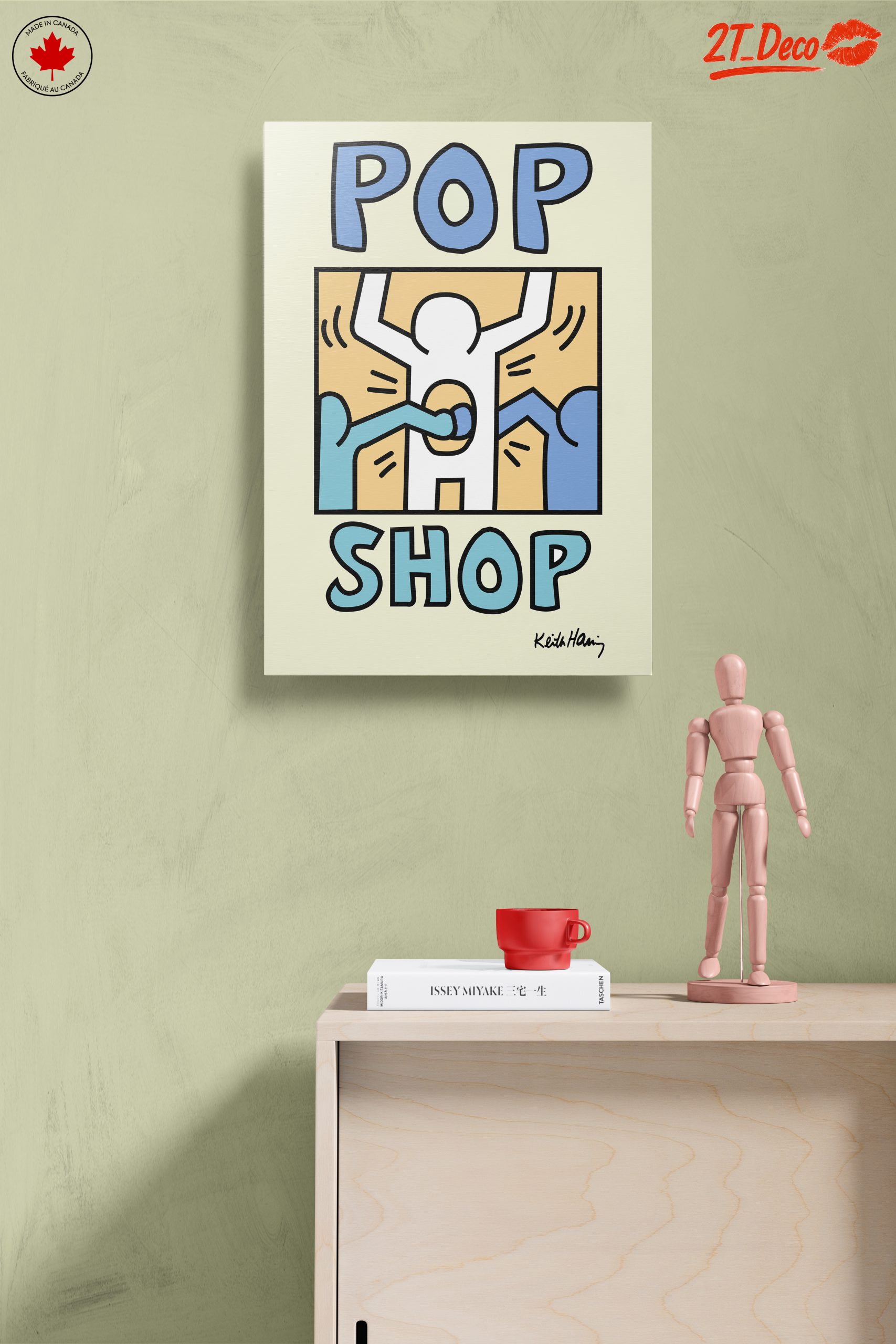 Playful Pop Art Illustration by Keith Haring - Image 14