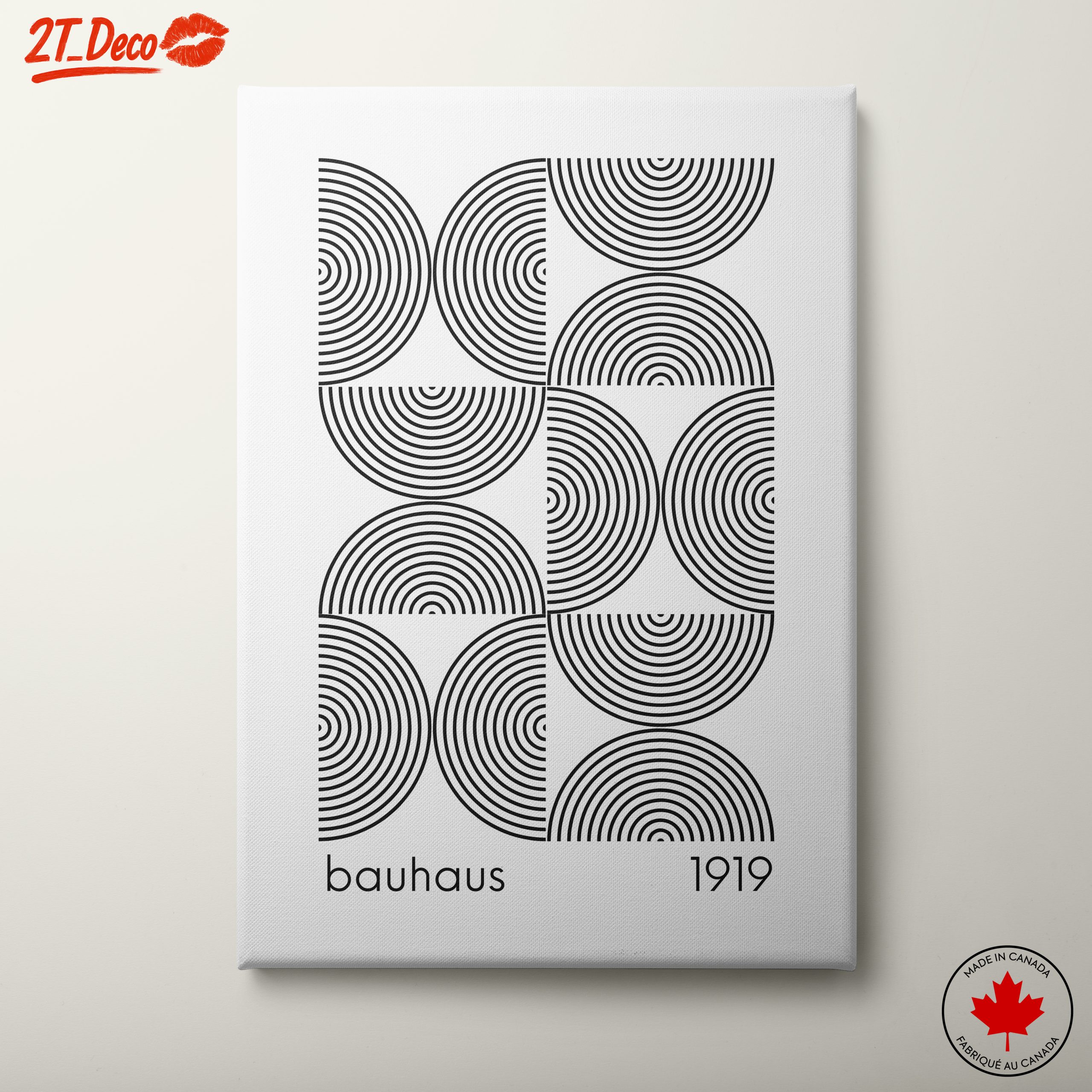 Bauhaus Inspired Geometric Art 8