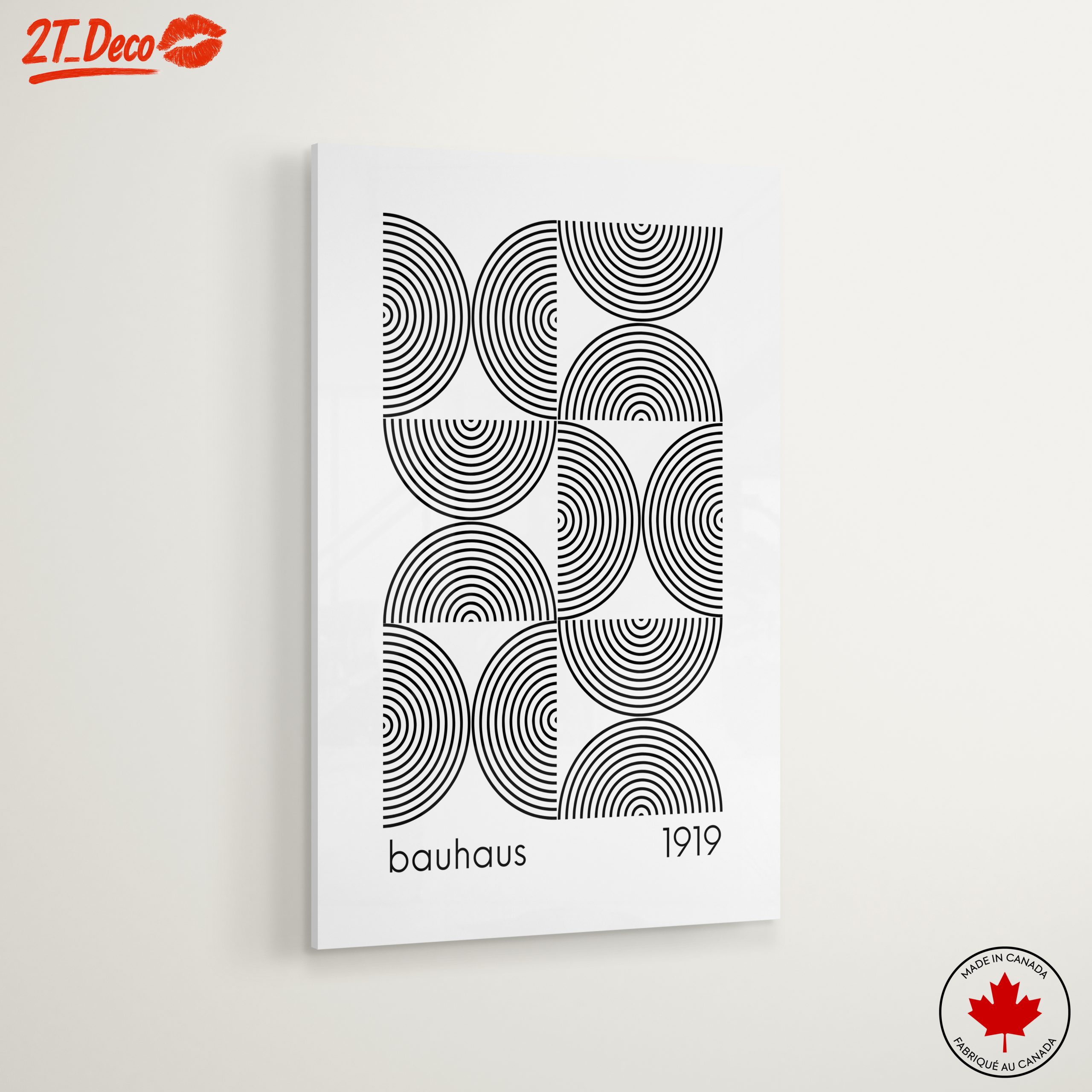 Bauhaus Inspired Geometric Art 8 - Image 6