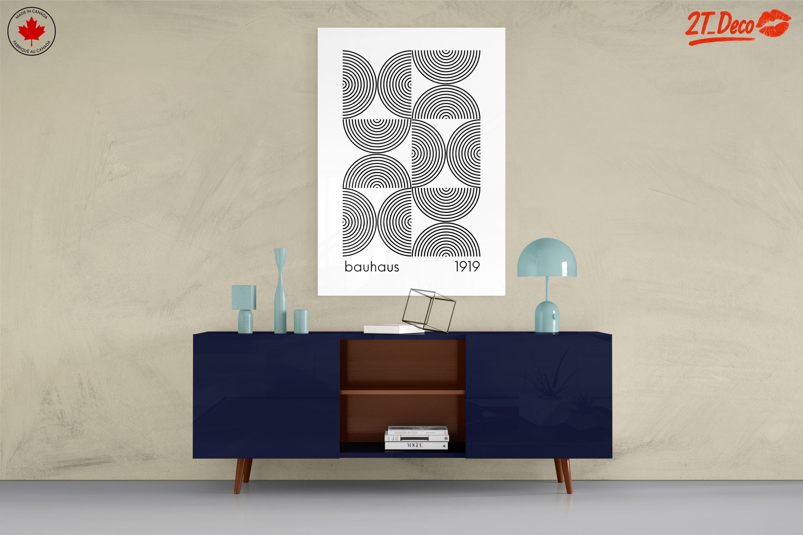 Bauhaus Inspired Geometric Art 8 - Image 8