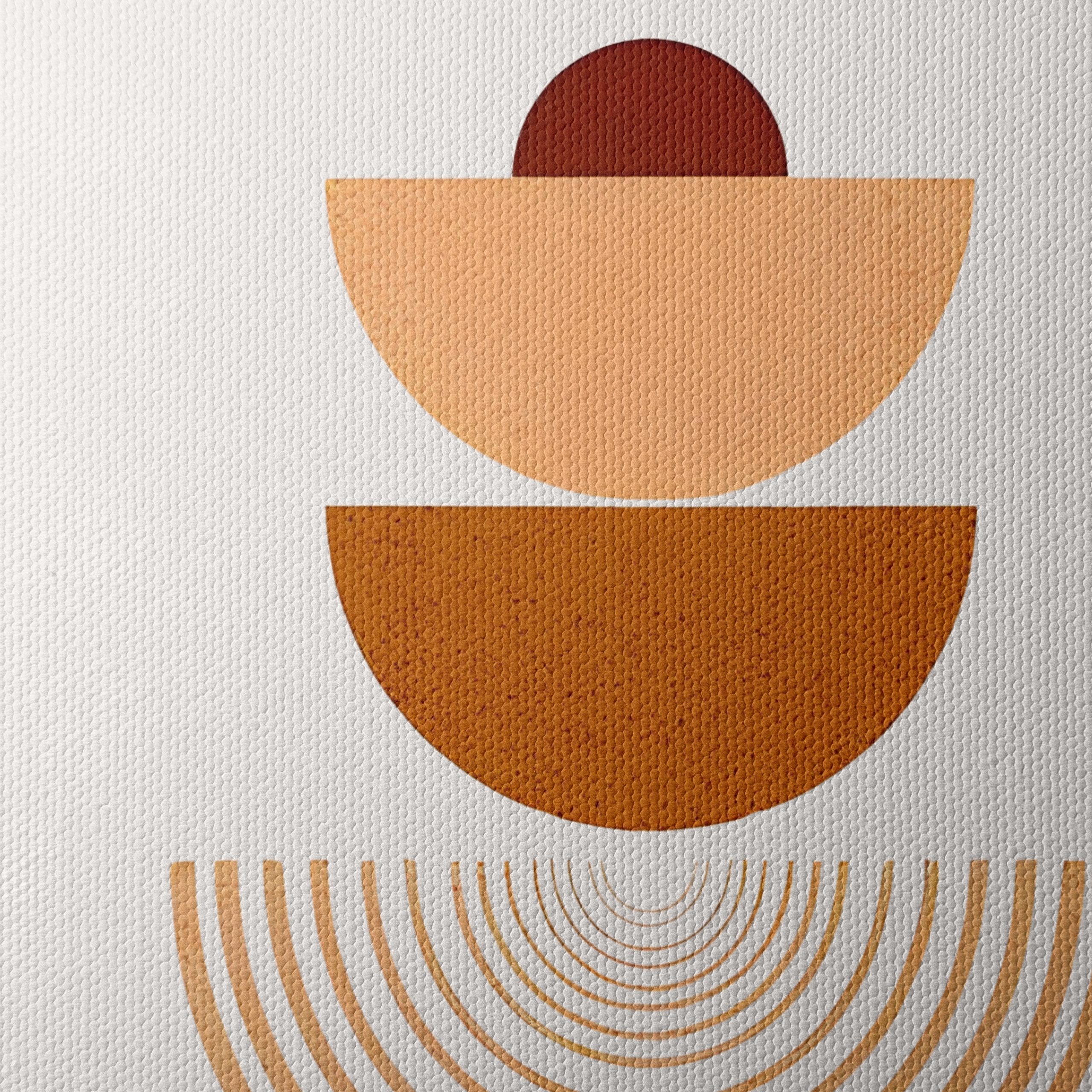 Minimalist Abstract Design with Geometric Shapes - Image 4