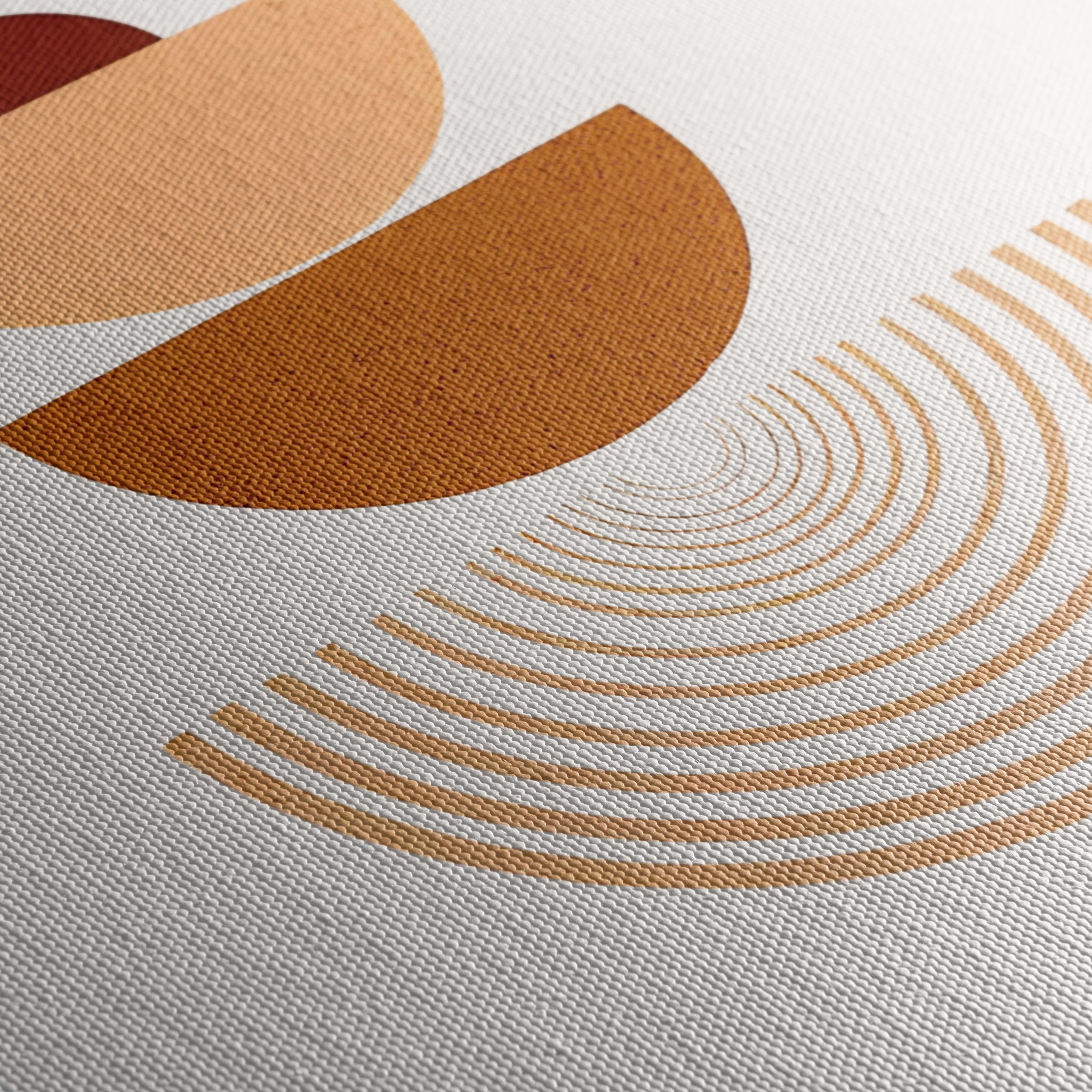 Minimalist Abstract Design with Geometric Shapes - Image 5