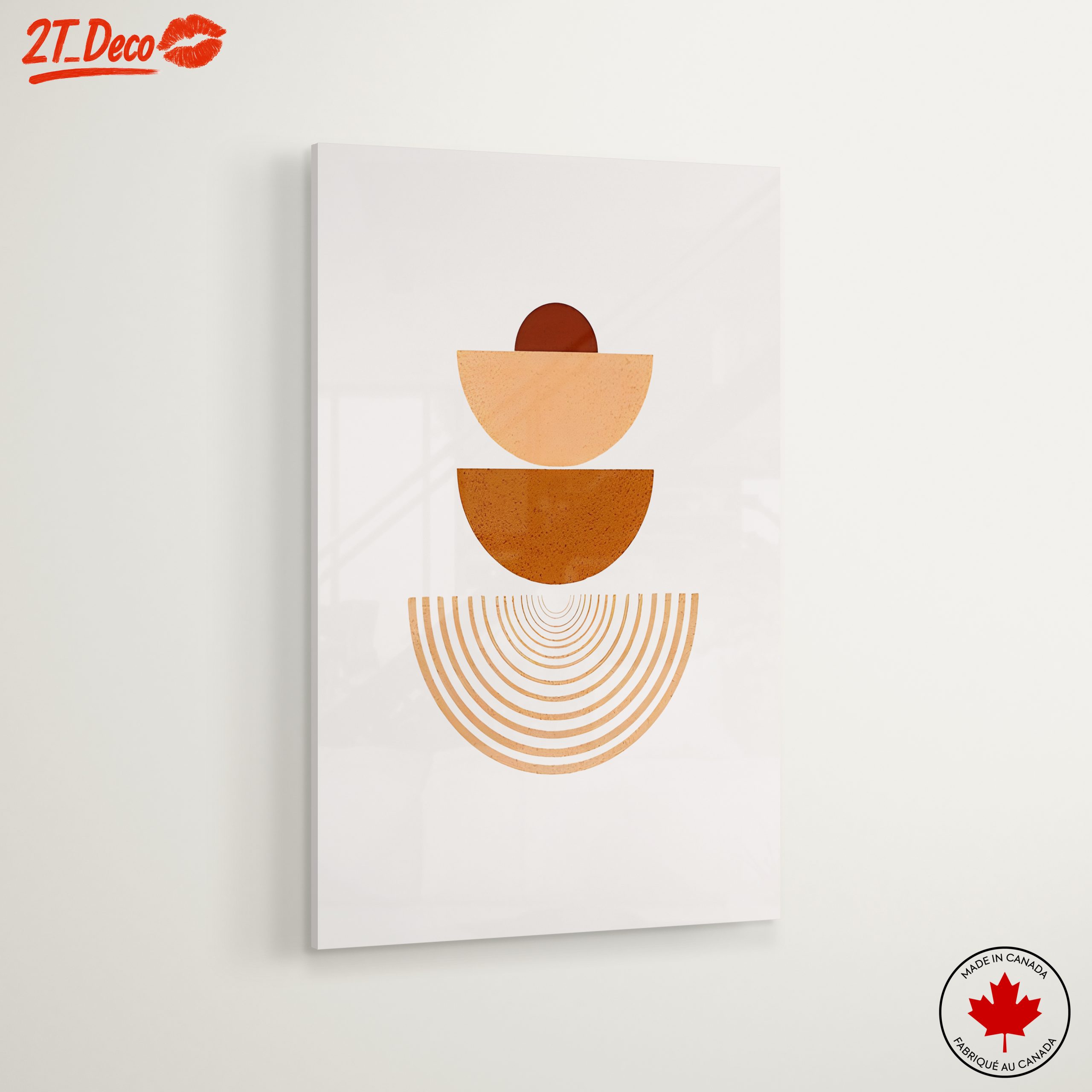 Minimalist Abstract Design with Geometric Shapes - Image 6