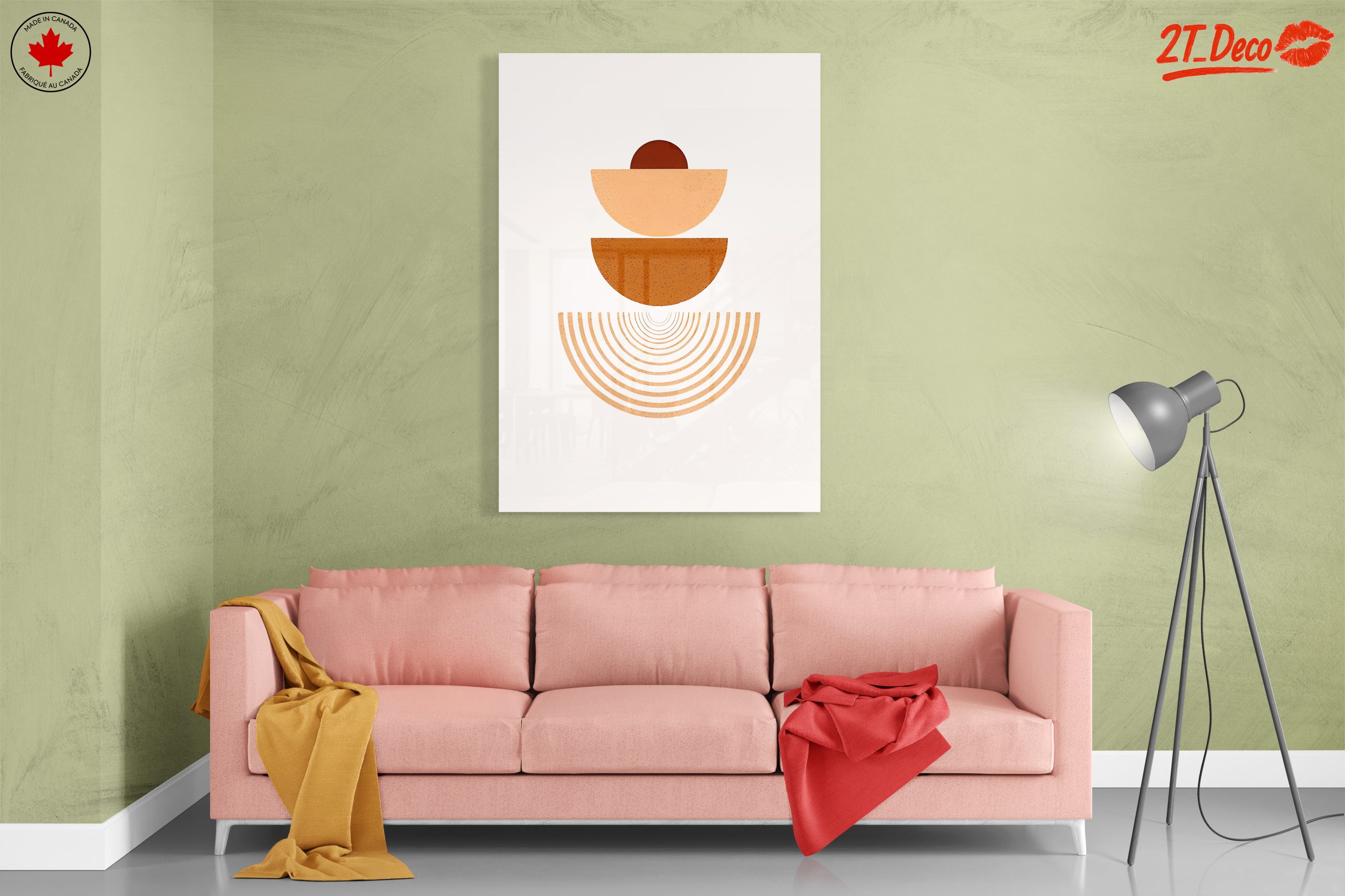 Minimalist Abstract Design with Geometric Shapes - Image 7