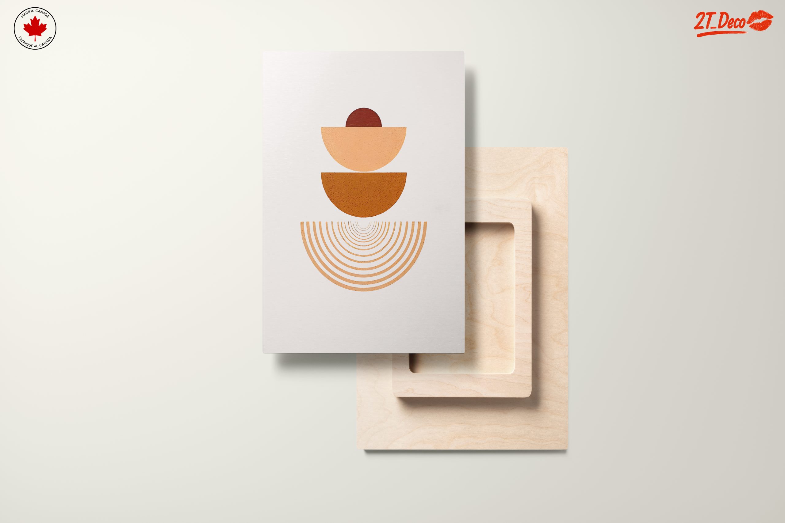 Minimalist Abstract Design with Geometric Shapes - Image 11