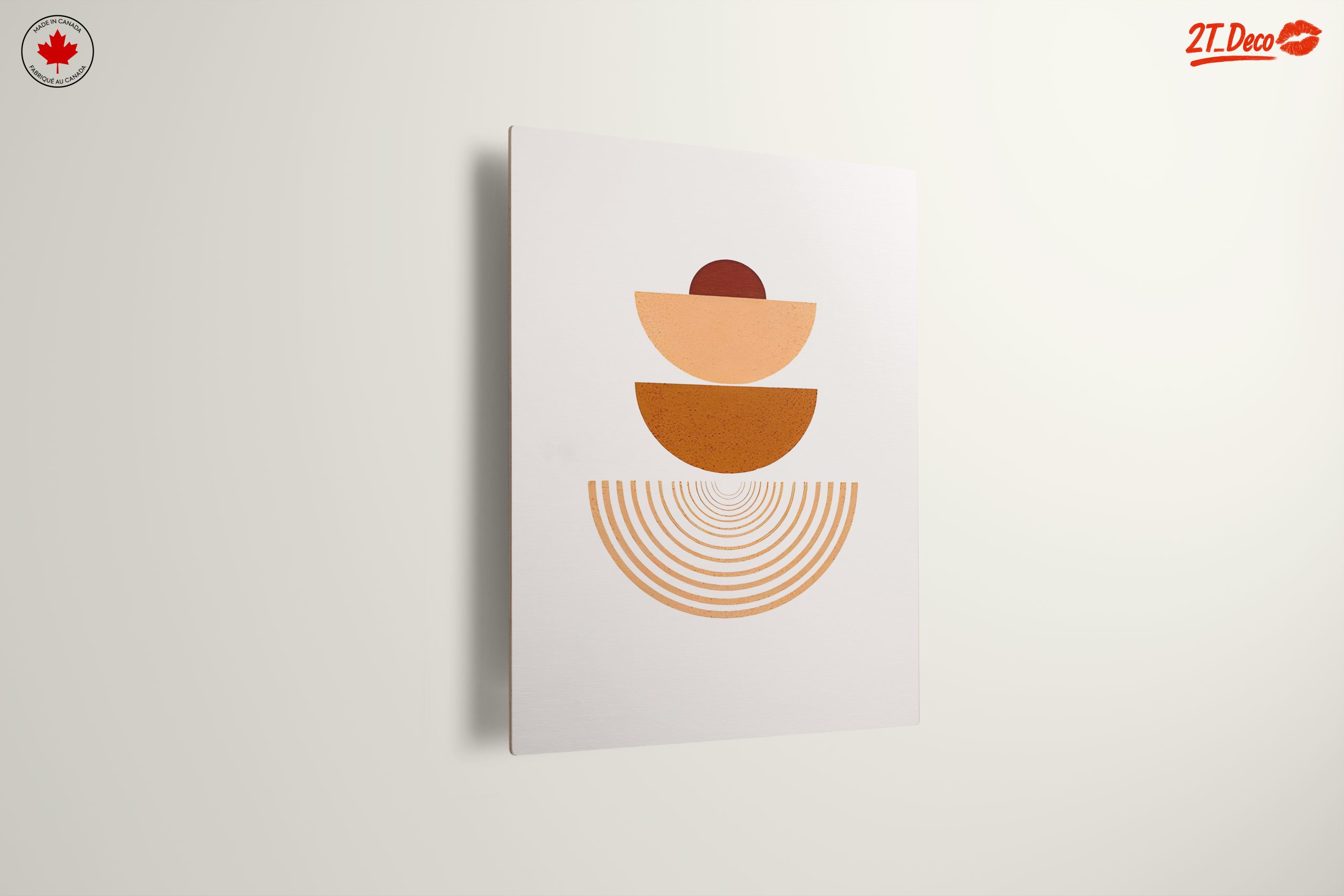 Minimalist Abstract Design with Geometric Shapes - Image 13