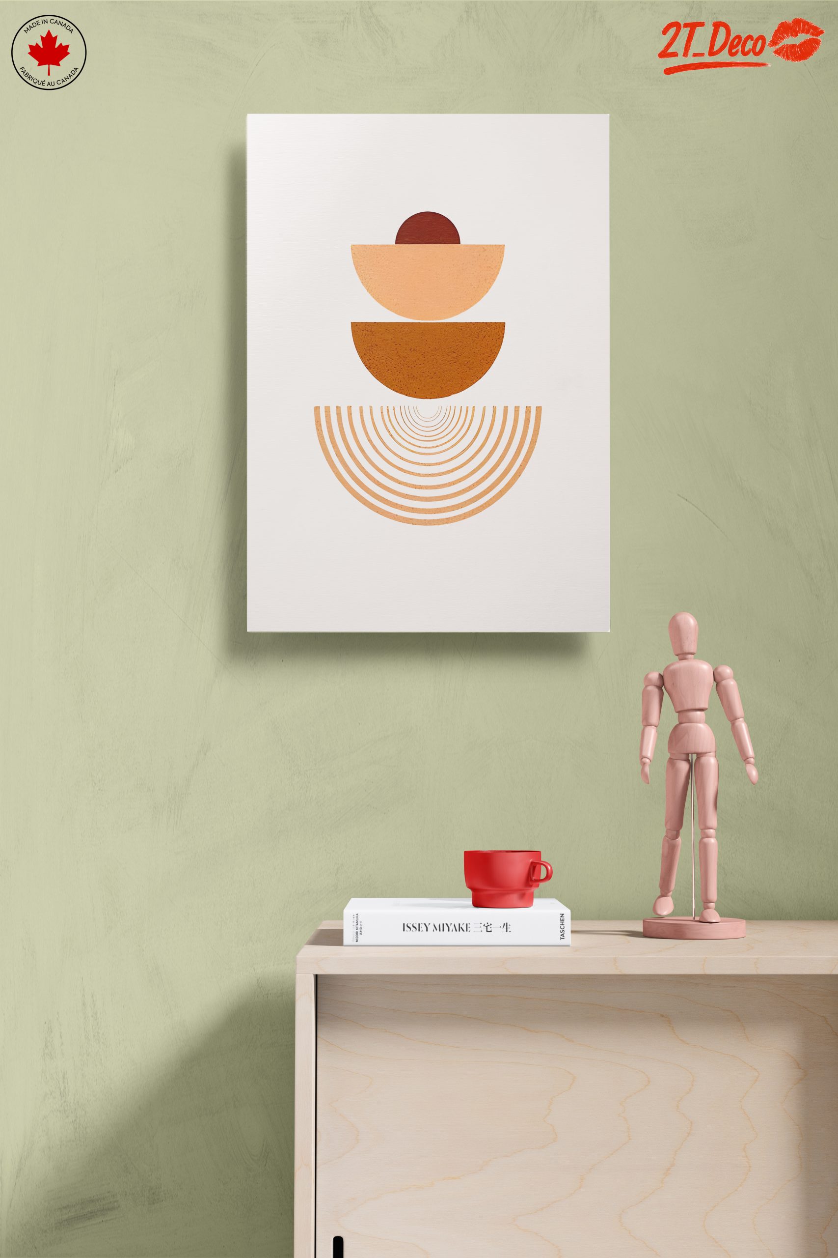 Minimalist Abstract Design with Geometric Shapes - Image 14