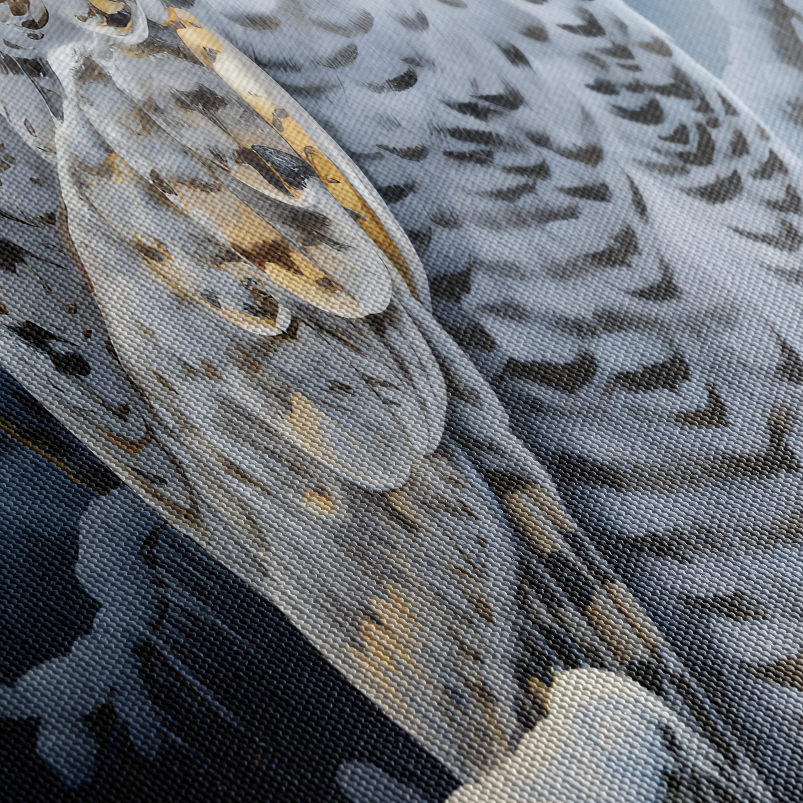 Stunning Snowy Owl Perched in Winter - Image 5