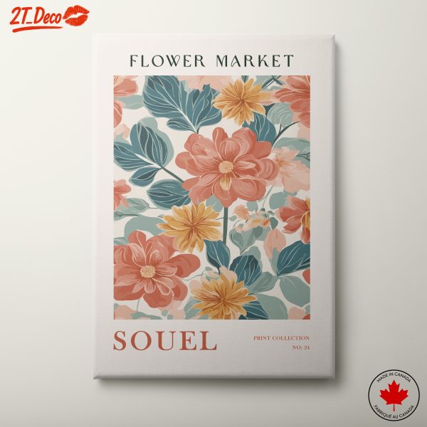 Flower Market Wall Art
