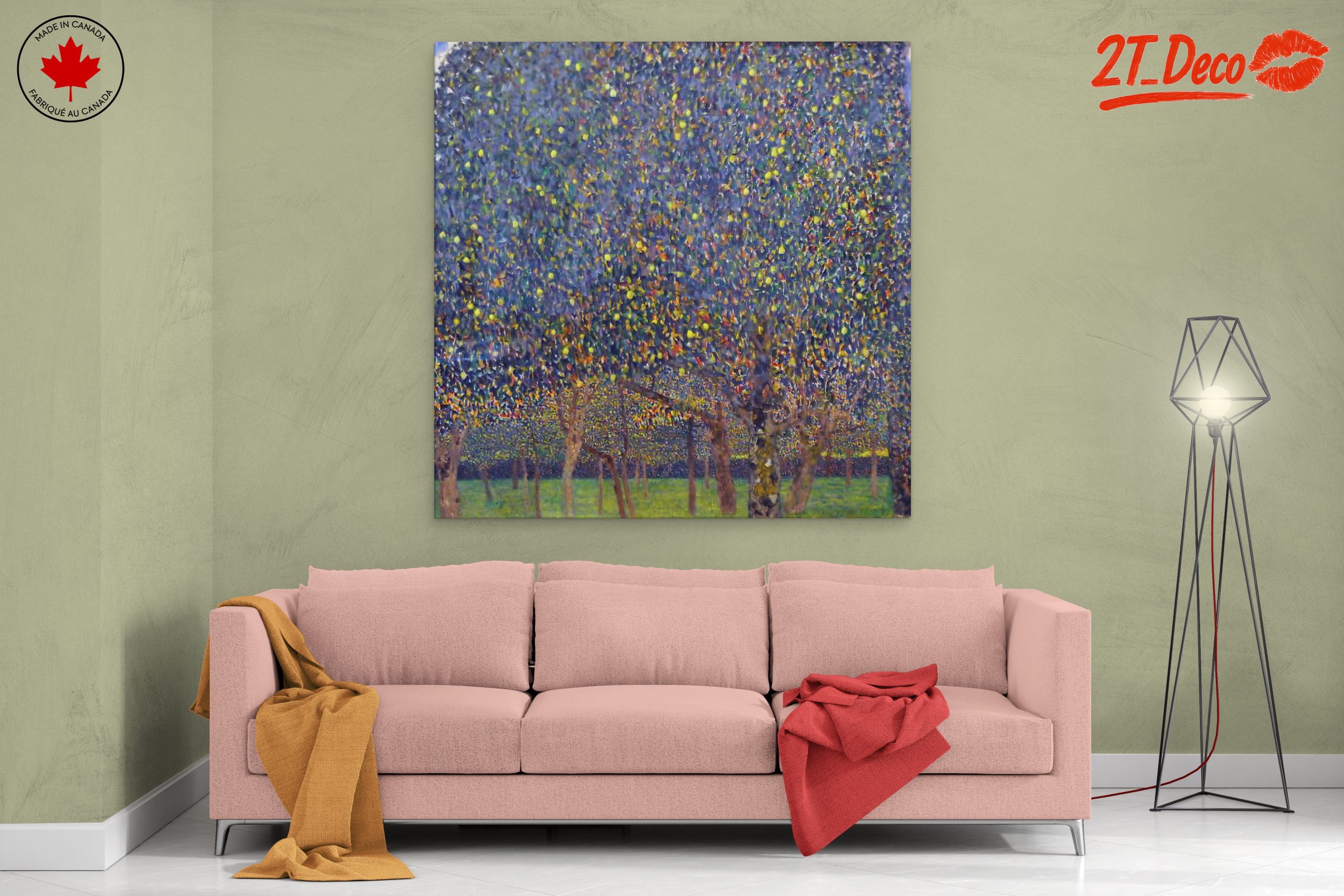 Vibrant Contemporary Landscape Art - Image 2