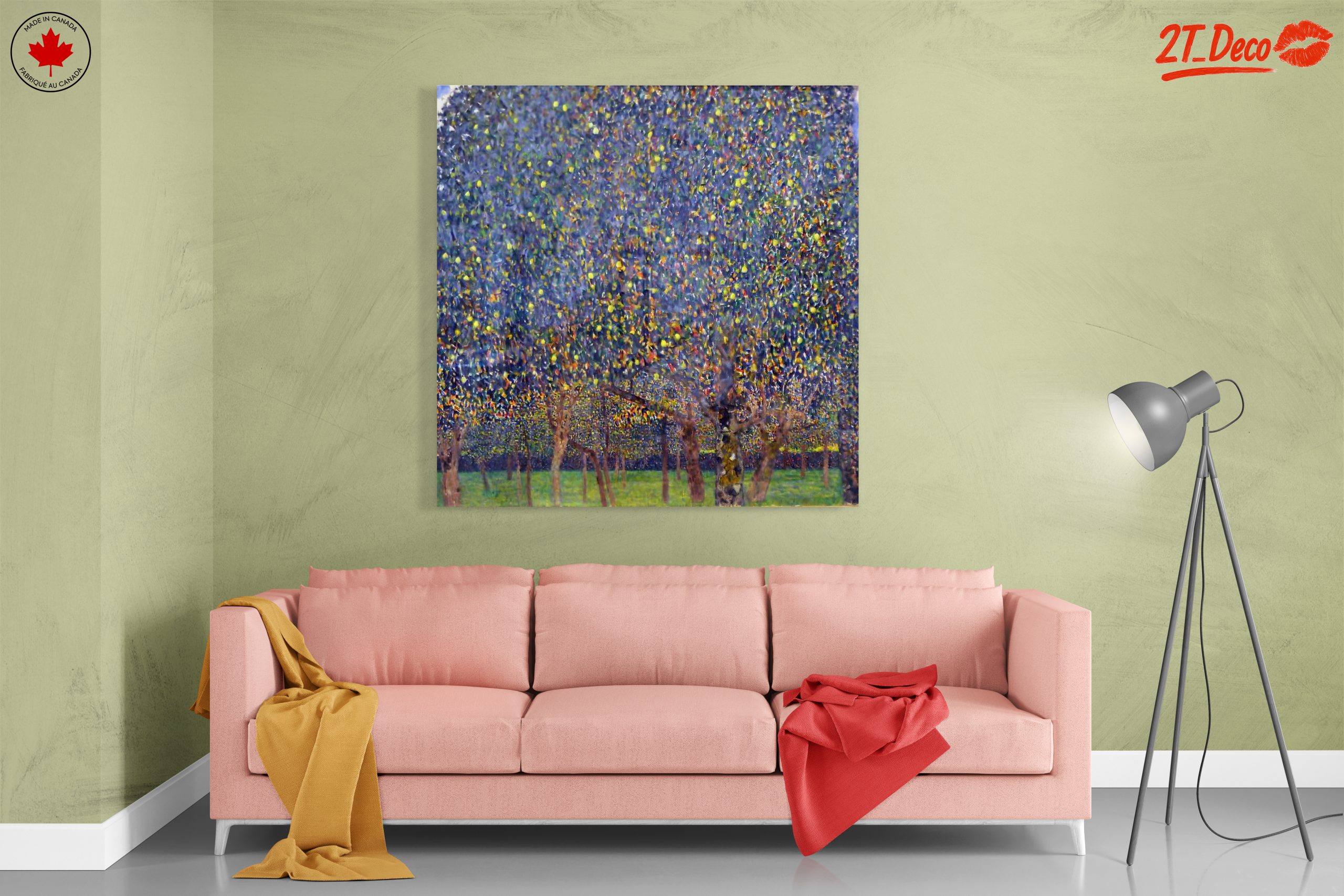 Vibrant Contemporary Landscape Art - Image 7