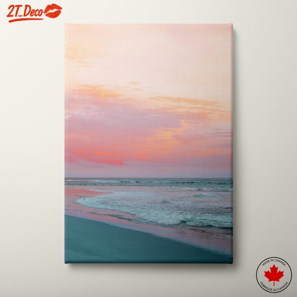 Stunning Sunset Over Tranquil Beach