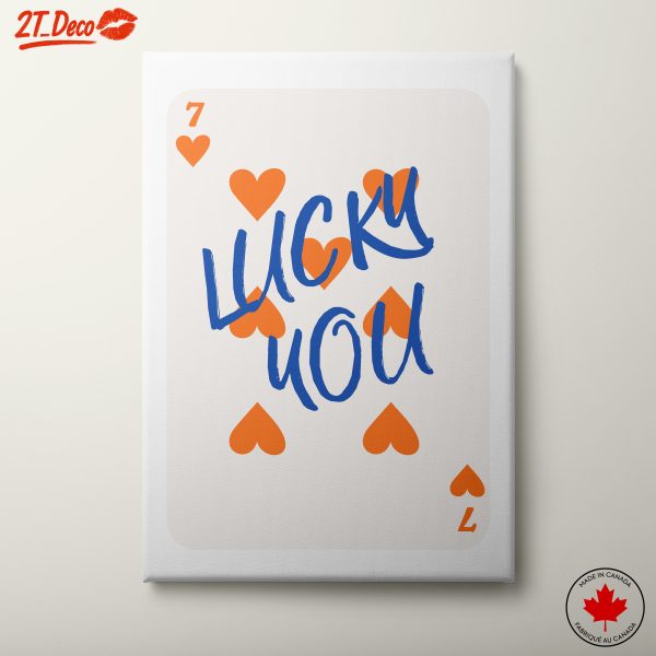 Lucky You Playing Card Design 3