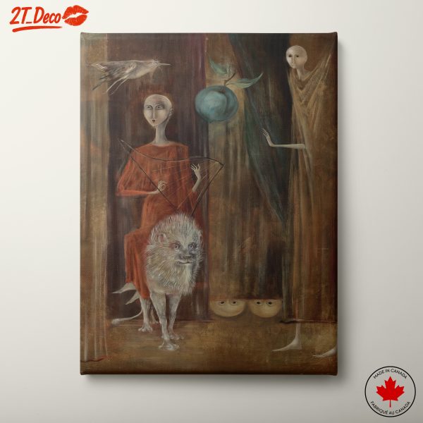 Surrealist Art Featuring Unique Characters