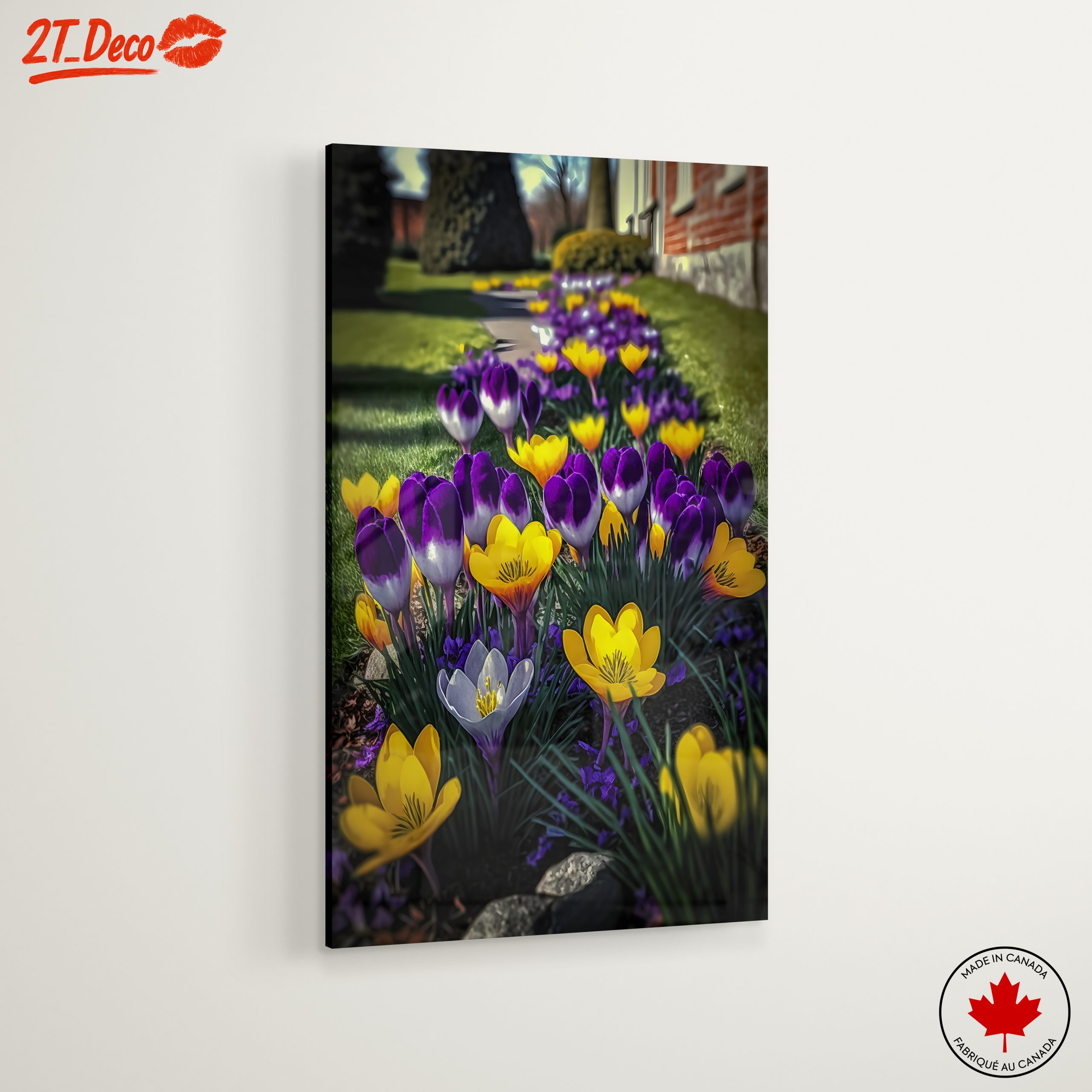Vibrant Crocus Floral Arrangement - Image 6