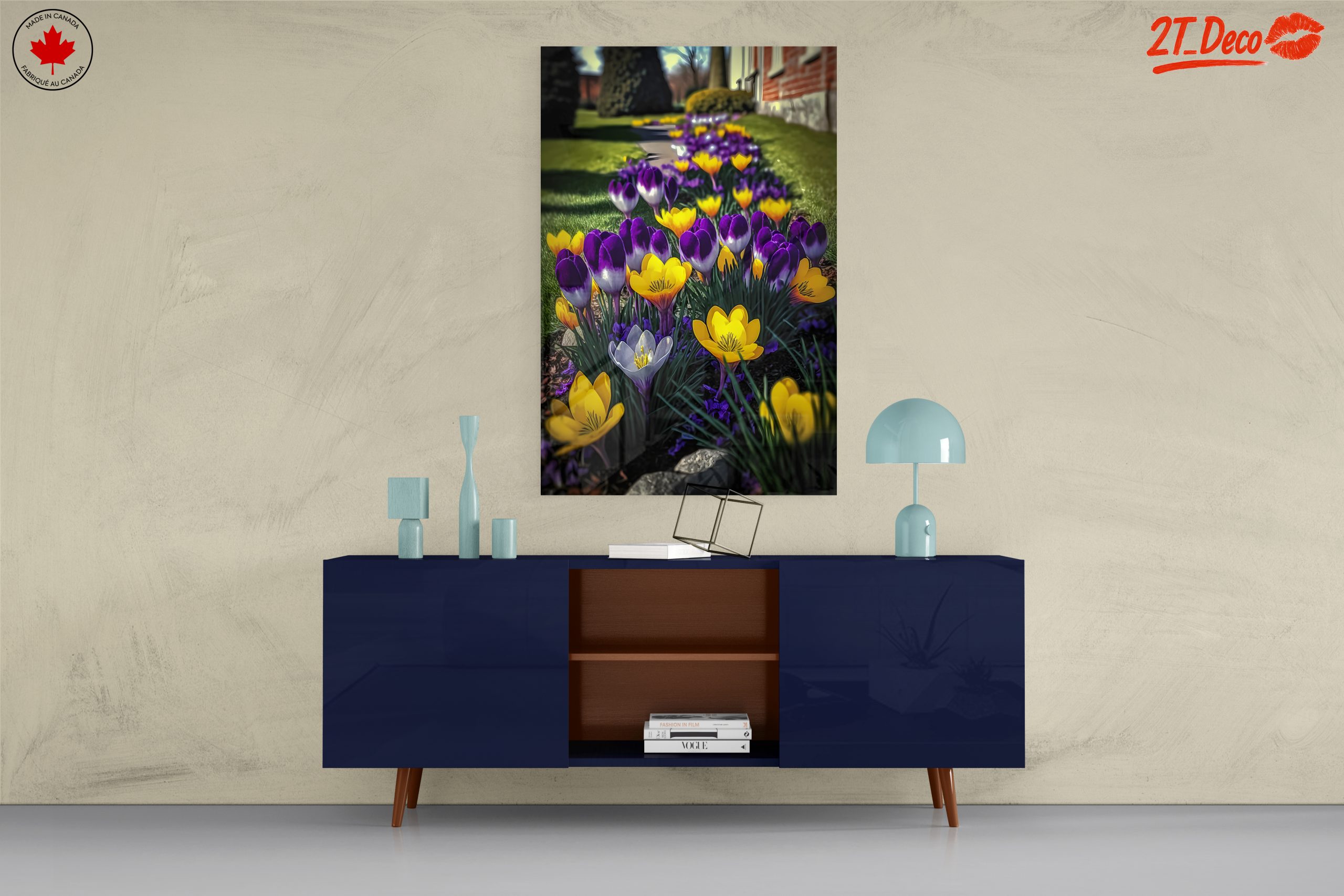 Vibrant Crocus Floral Arrangement - Image 8
