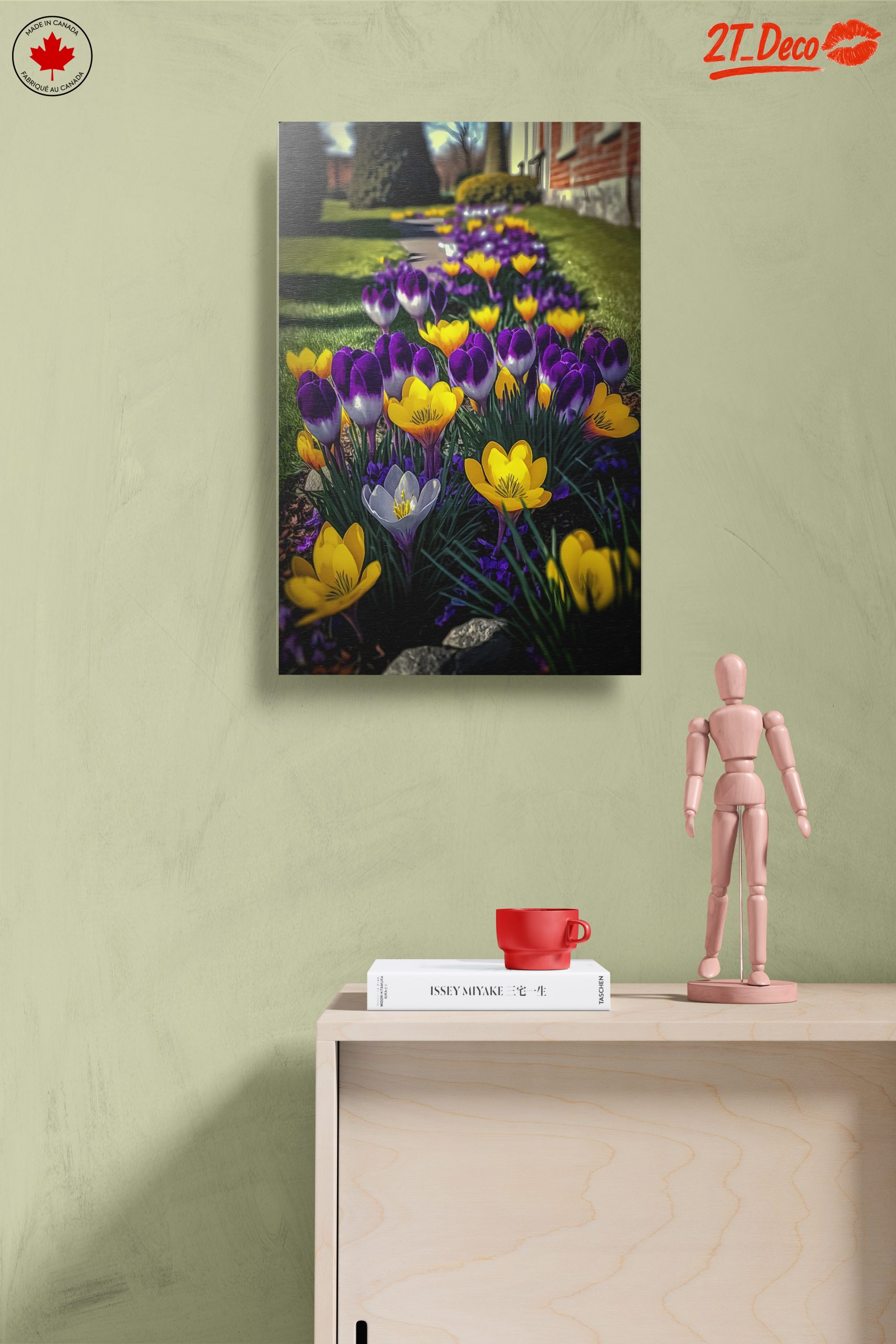 Vibrant Crocus Floral Arrangement - Image 14