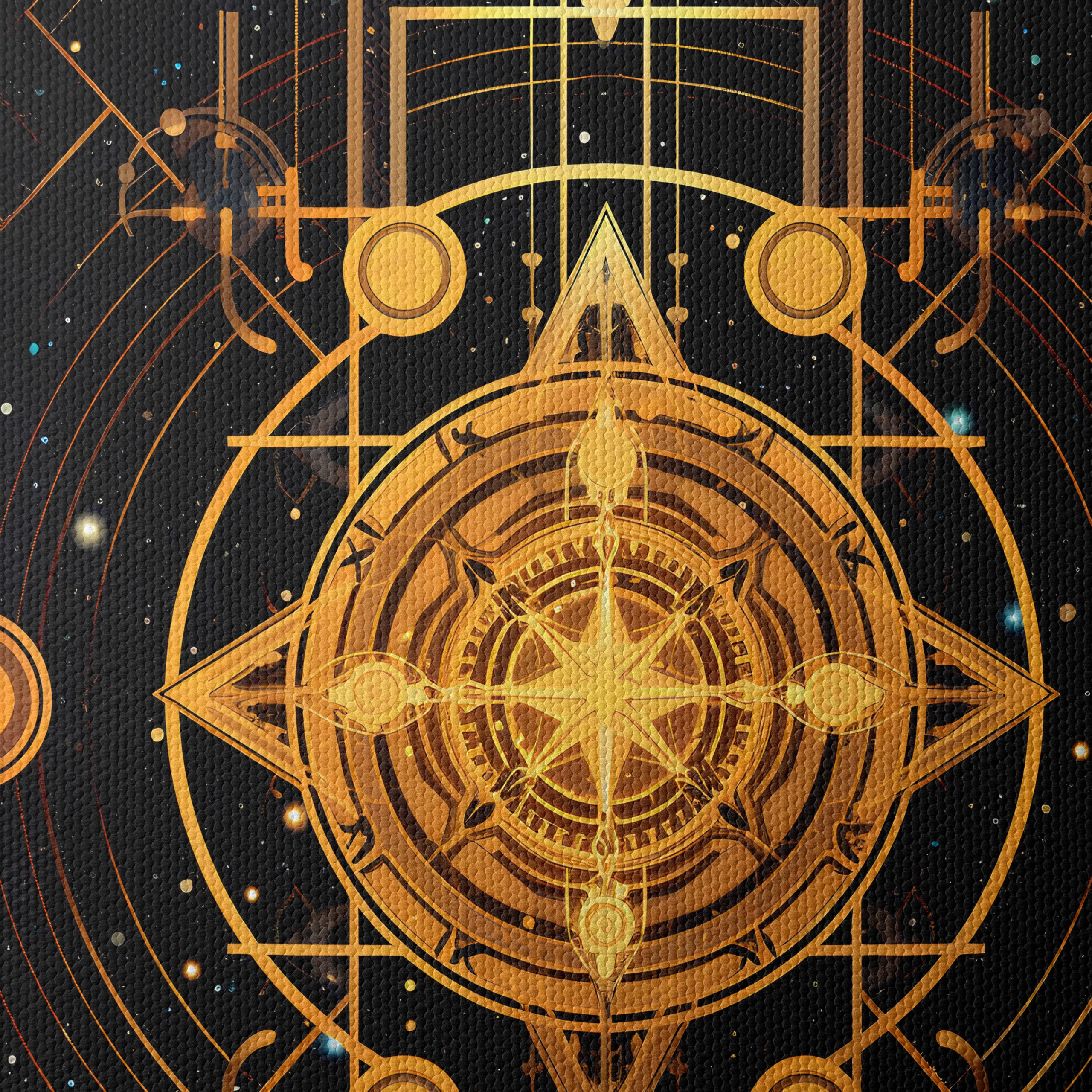 Geometric Cosmic Abstract Design - Image 4