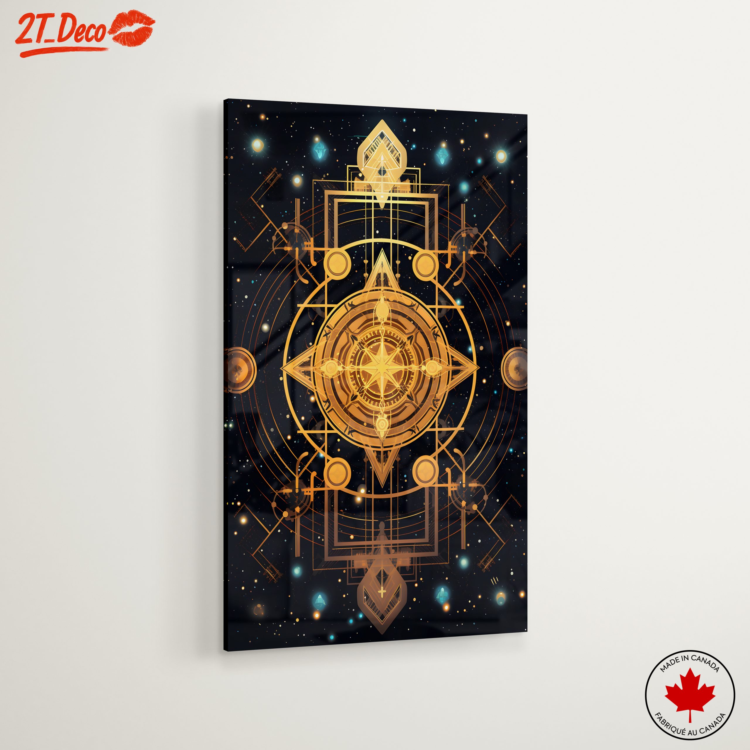Geometric Cosmic Abstract Design - Image 6