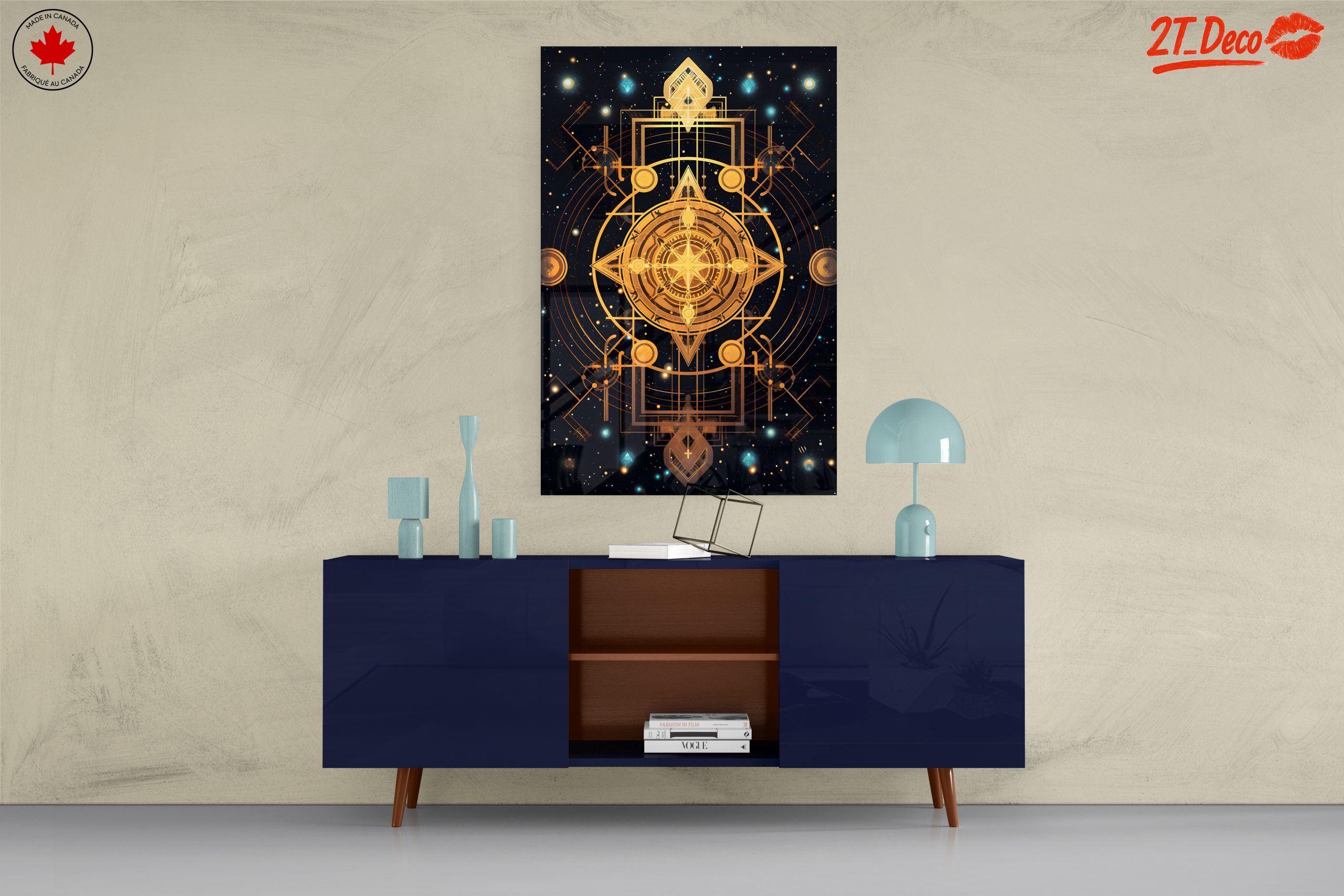 Geometric Cosmic Abstract Design - Image 8