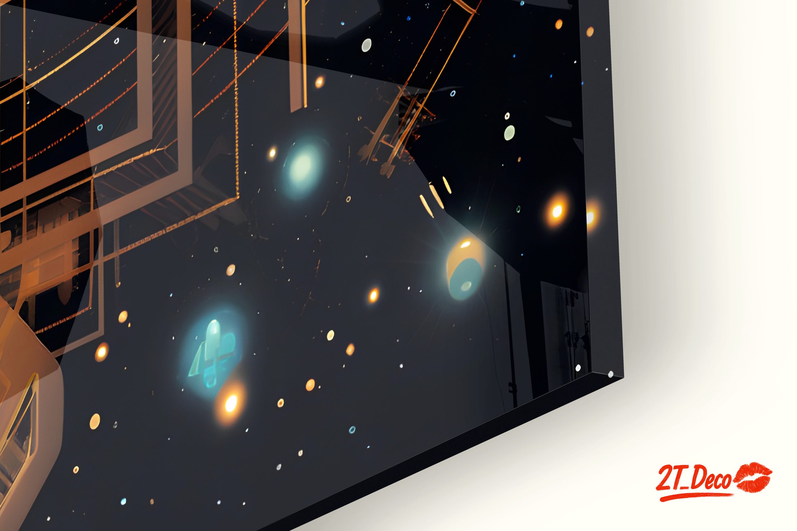 Geometric Cosmic Abstract Design - Image 9