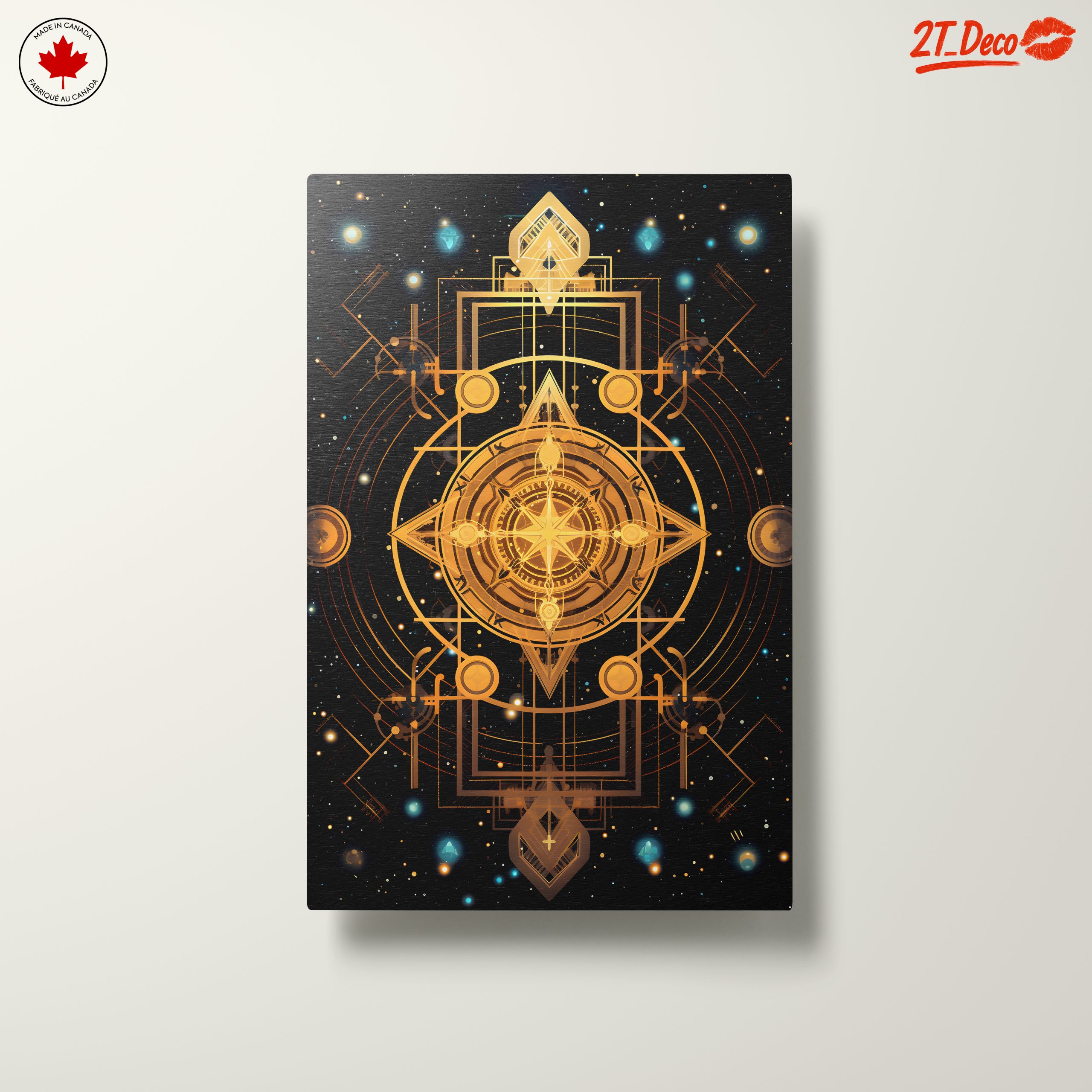 Geometric Cosmic Abstract Design - Image 10