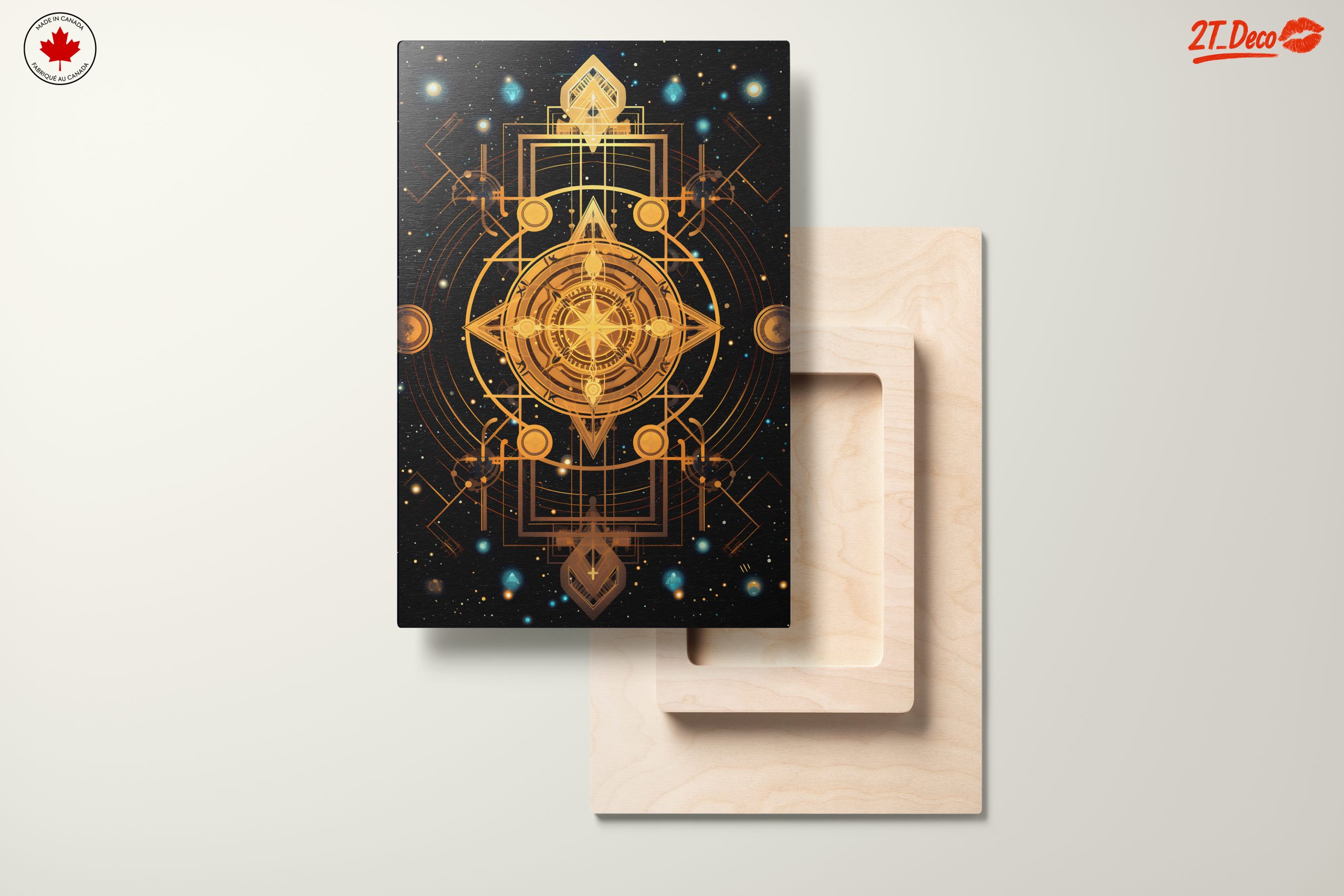 Geometric Cosmic Abstract Design - Image 11