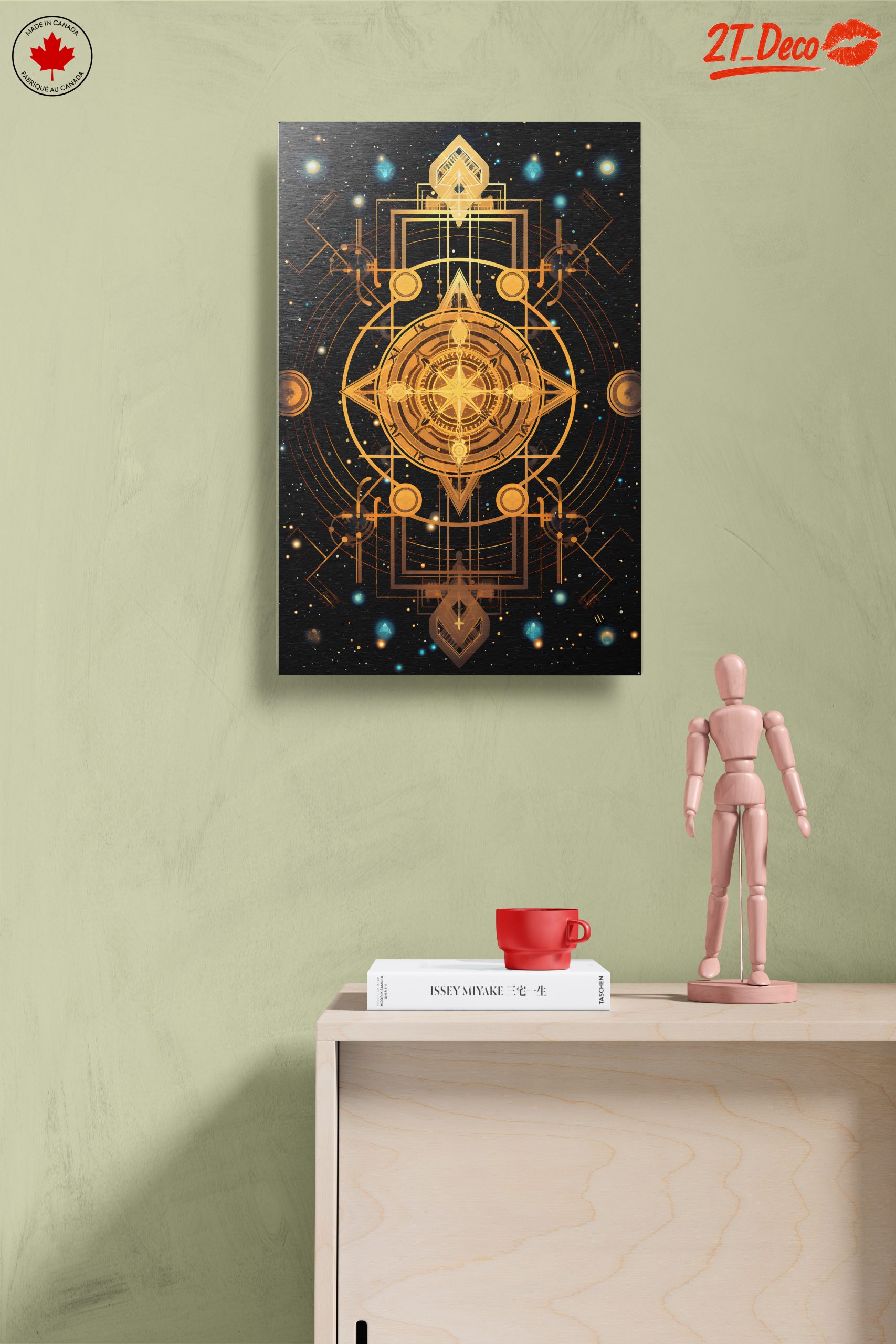 Geometric Cosmic Abstract Design - Image 14