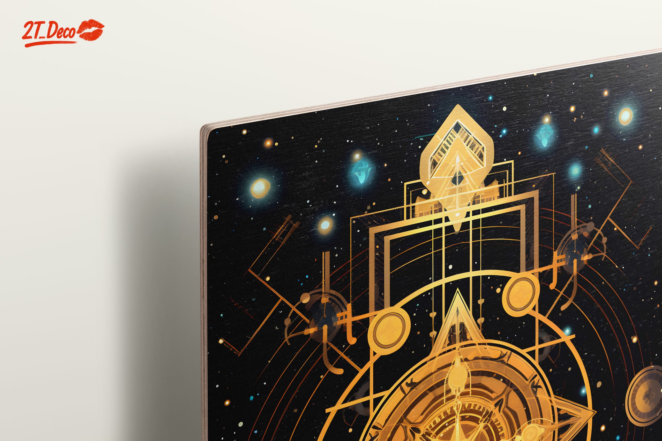 Geometric Cosmic Abstract Design - Image 15