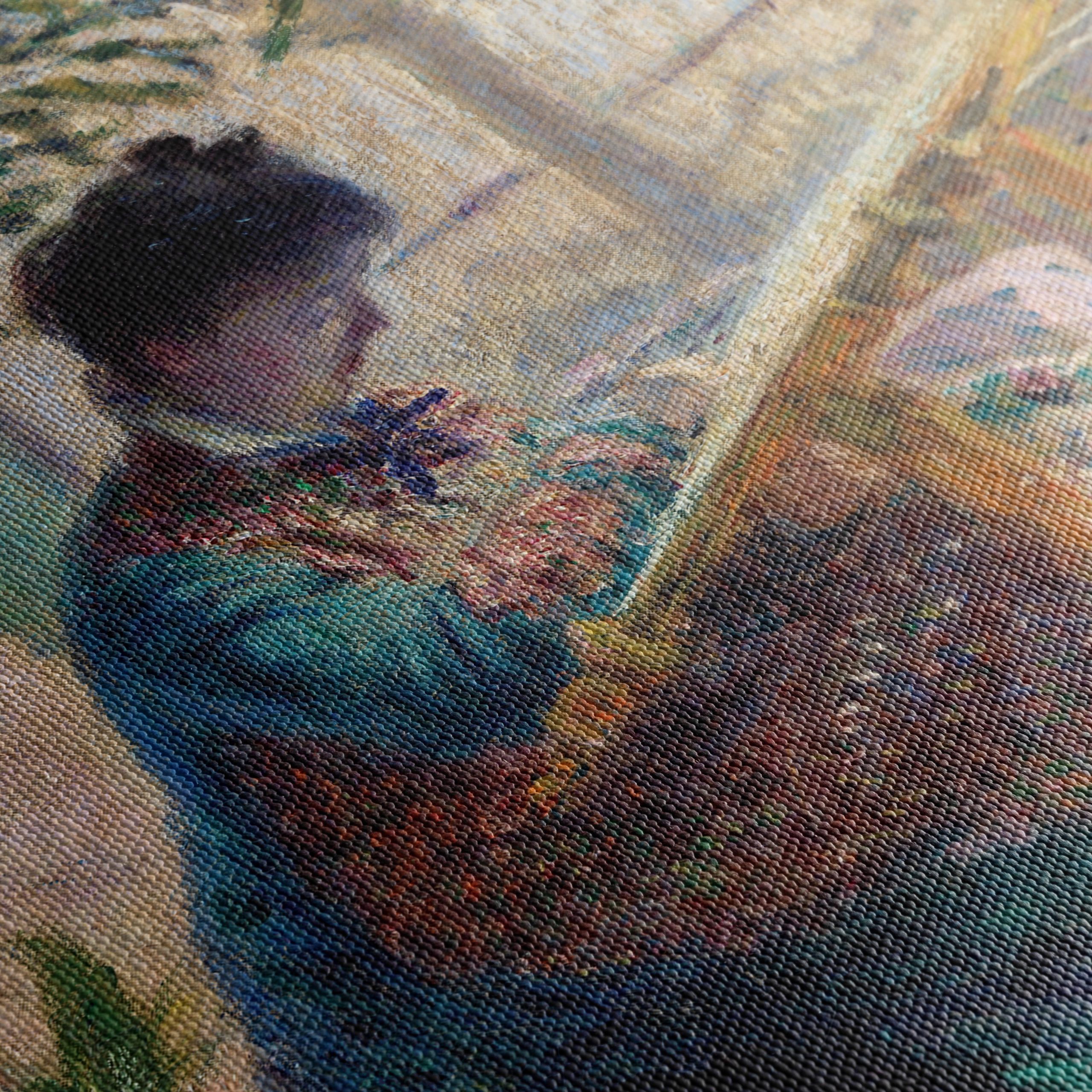 Madame Monet Embroidering by Claude Monet - Image 5