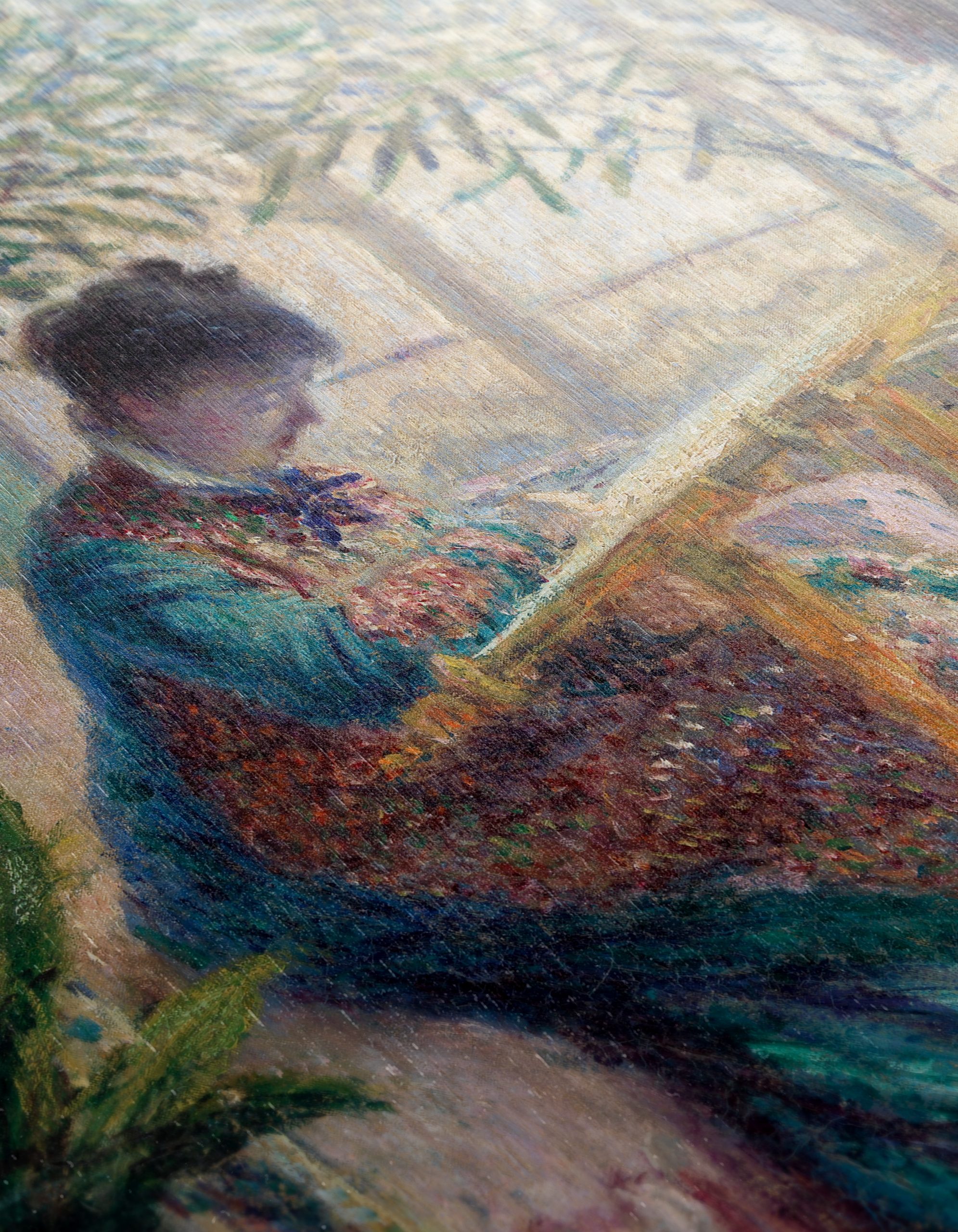 Madame Monet Embroidering by Claude Monet - Image 12