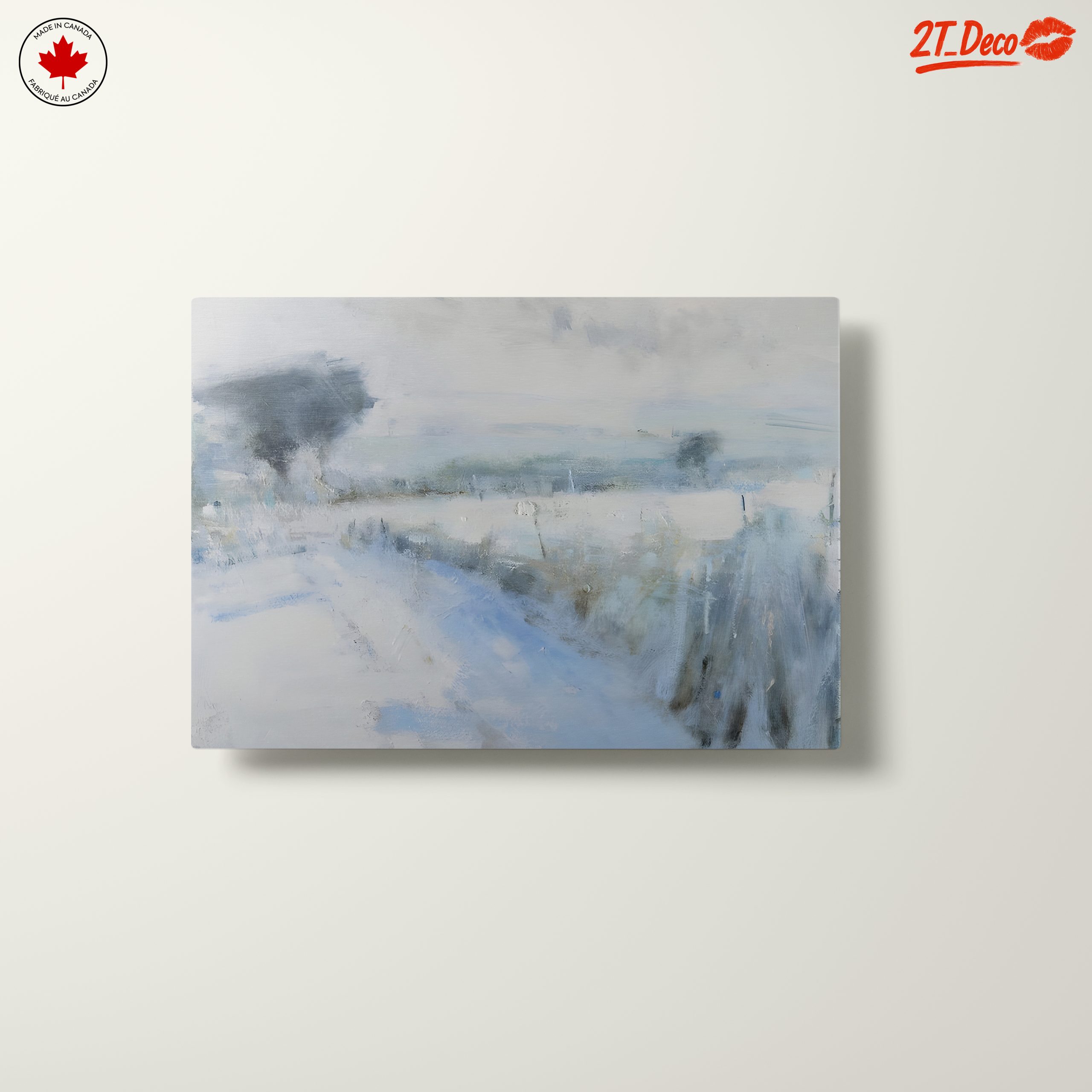 Serene Abstract Landscape in Muted Tones - Image 10
