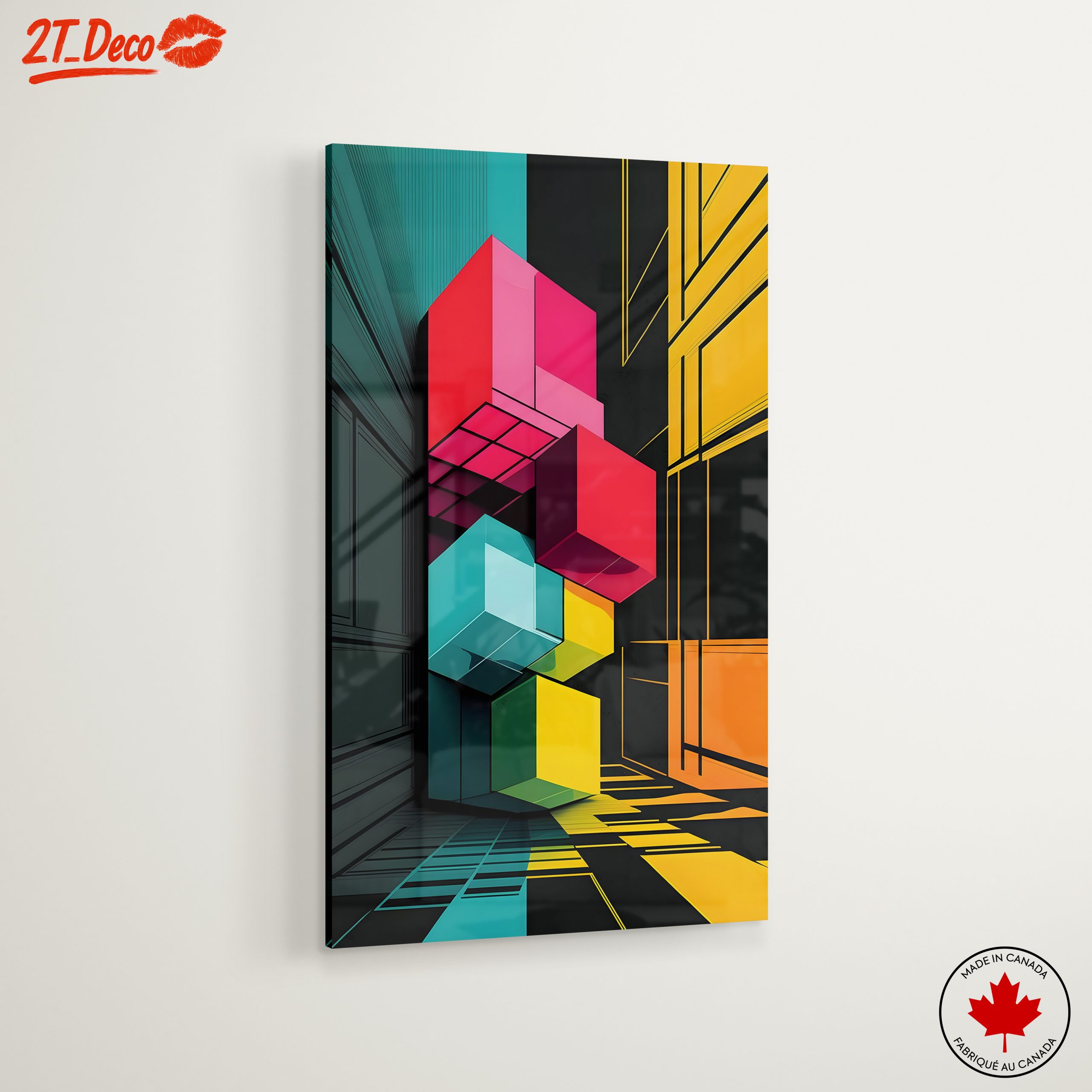 Vibrant Abstract Geometric Art 11 - Image 6
