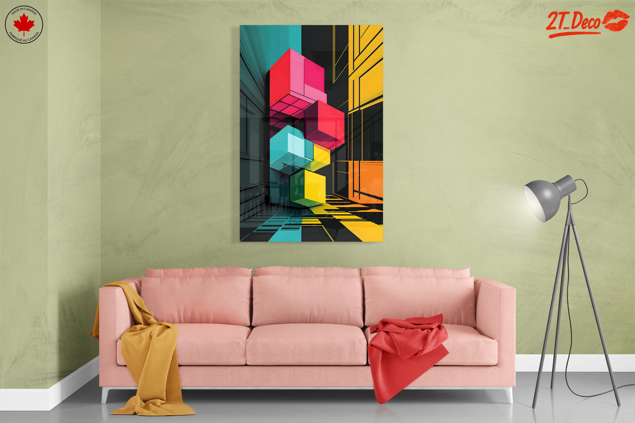 Vibrant Abstract Geometric Art 11 - Image 7