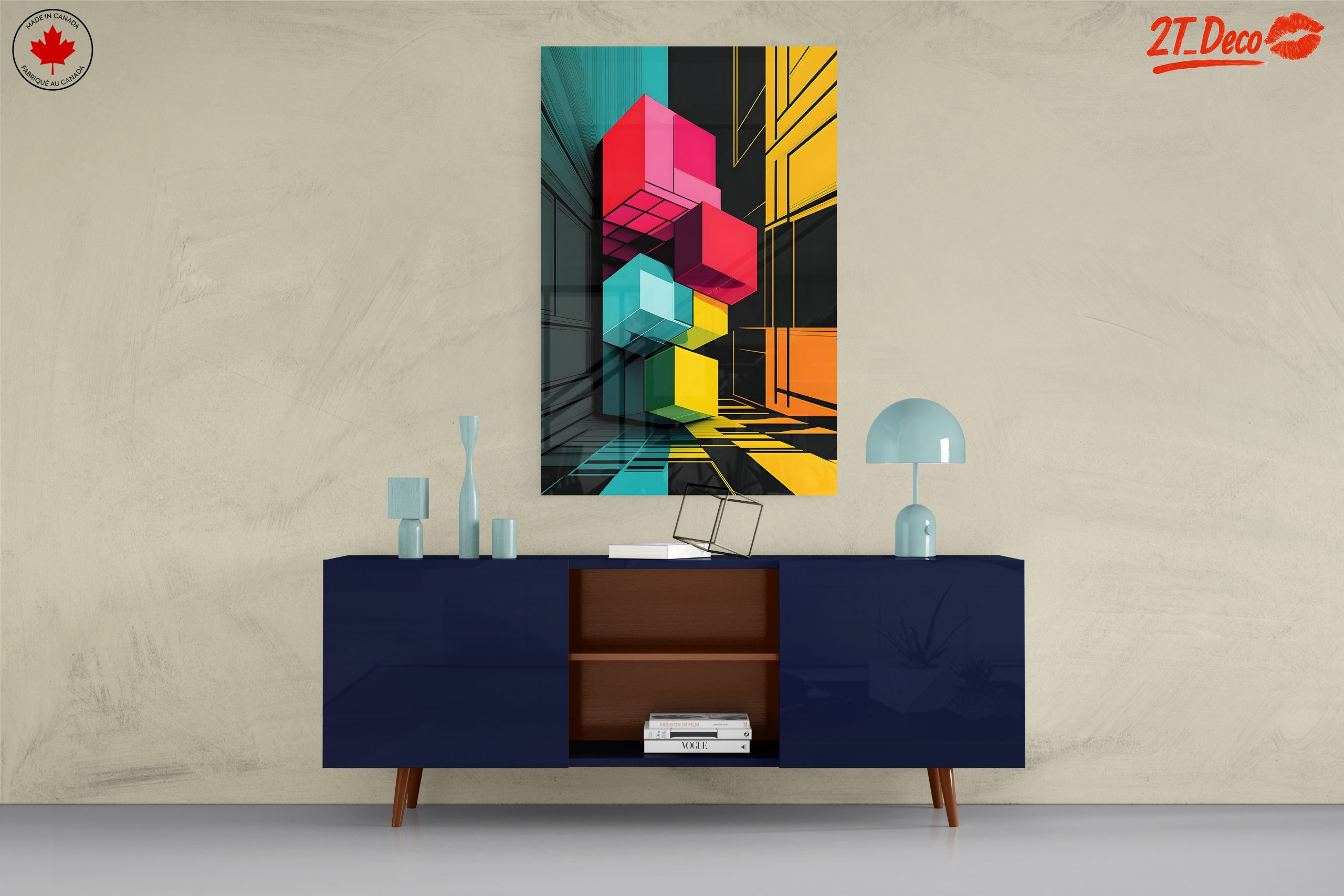 Vibrant Abstract Geometric Art 11 - Image 8