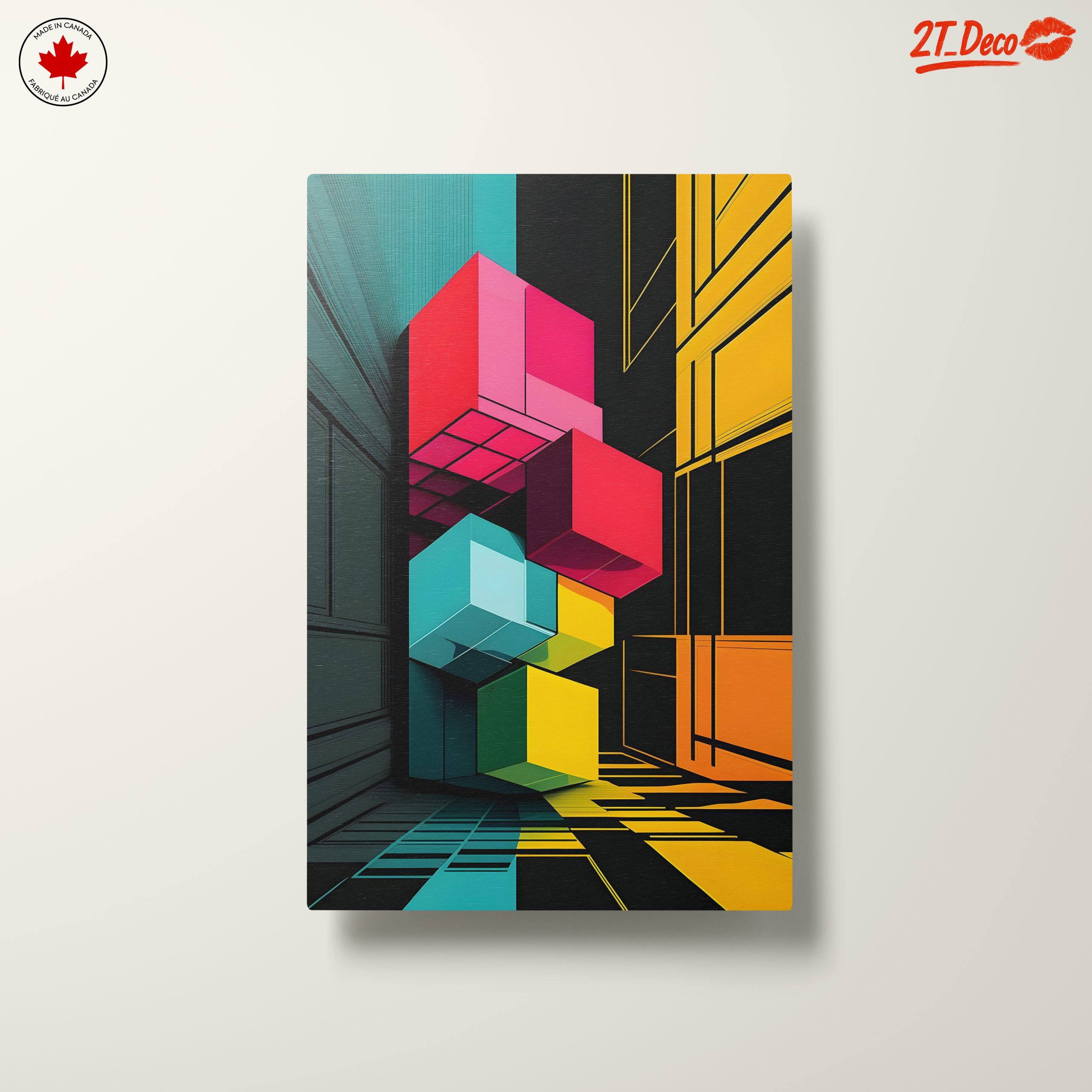 Vibrant Abstract Geometric Art 11 - Image 10