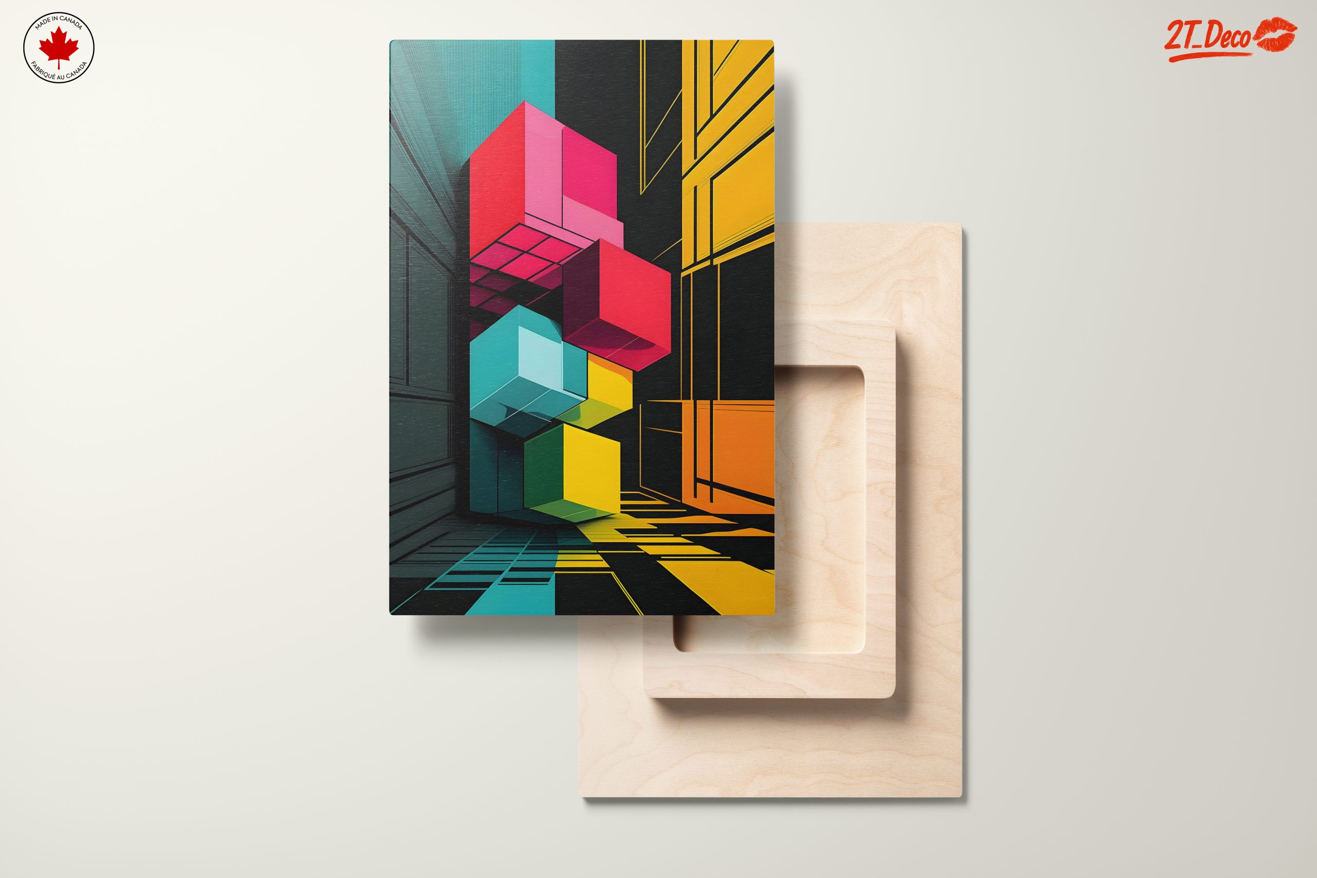 Vibrant Abstract Geometric Art 11 - Image 11