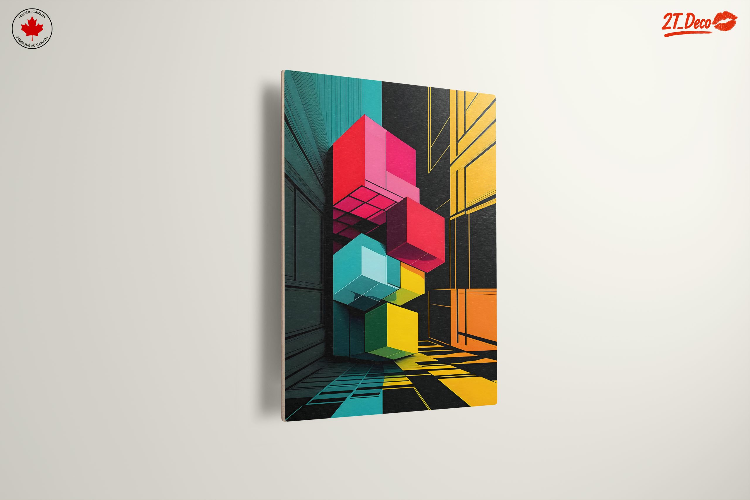 Vibrant Abstract Geometric Art 11 - Image 13