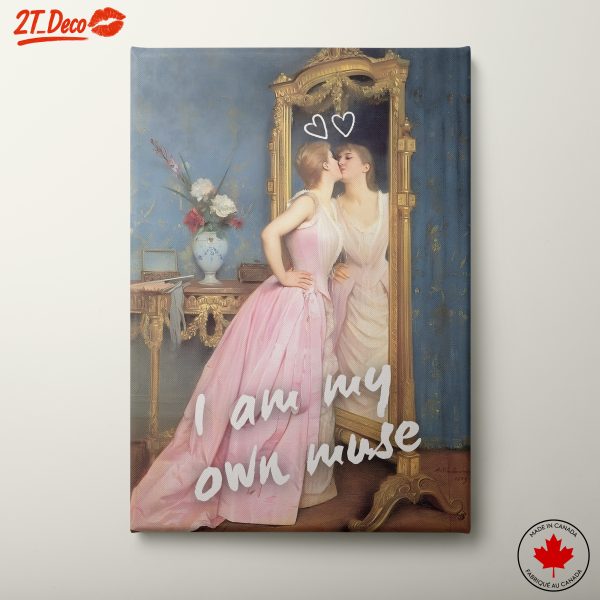 My Own Muse Contemporary Portrait Art