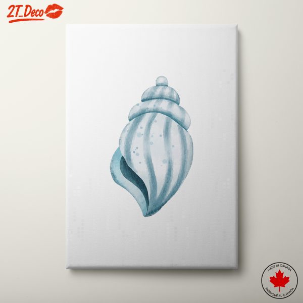 Elegant Abstract Seashell Art