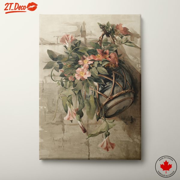 Floral Hanging Plant Artwork