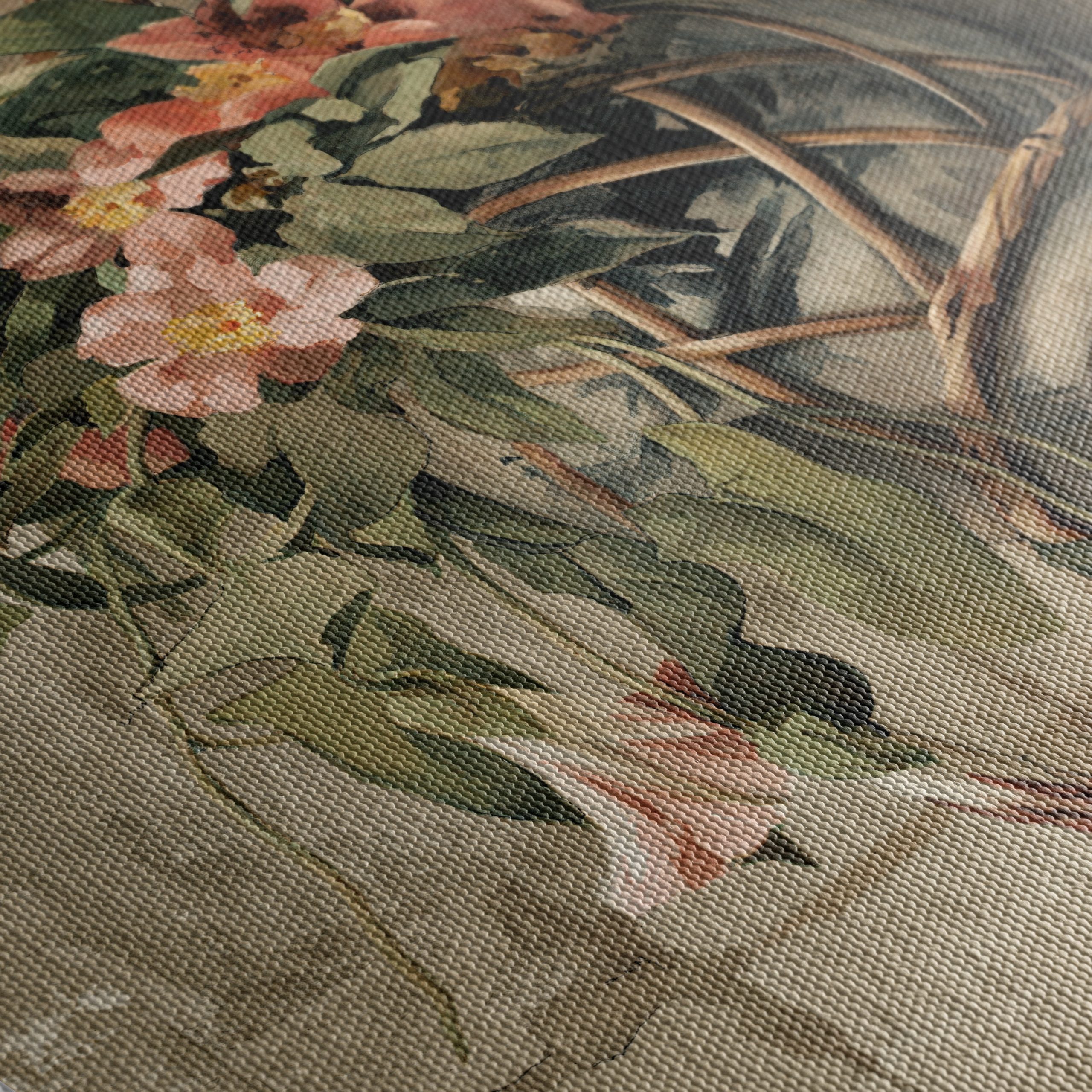 Floral Hanging Plant Artwork - Image 5