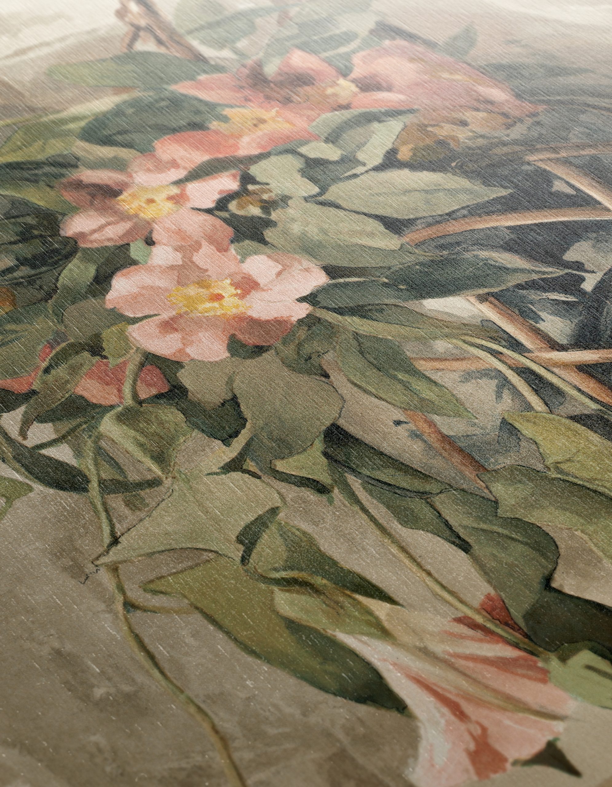 Floral Hanging Plant Artwork - Image 12