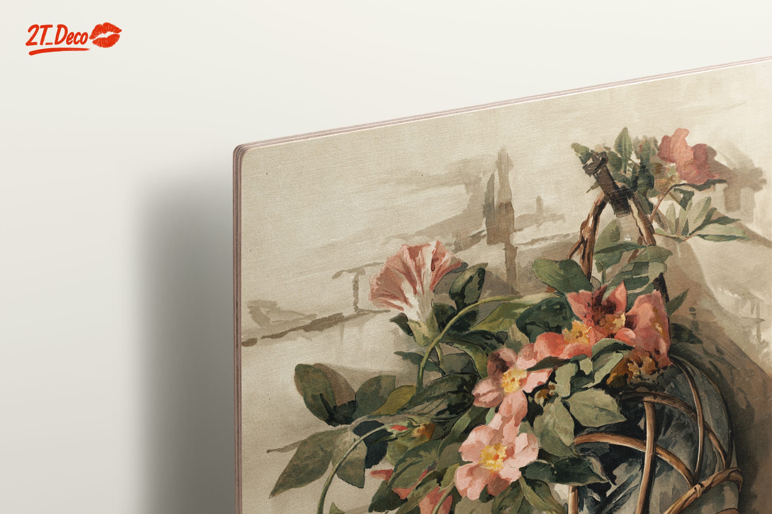 Floral Hanging Plant Artwork - Image 15